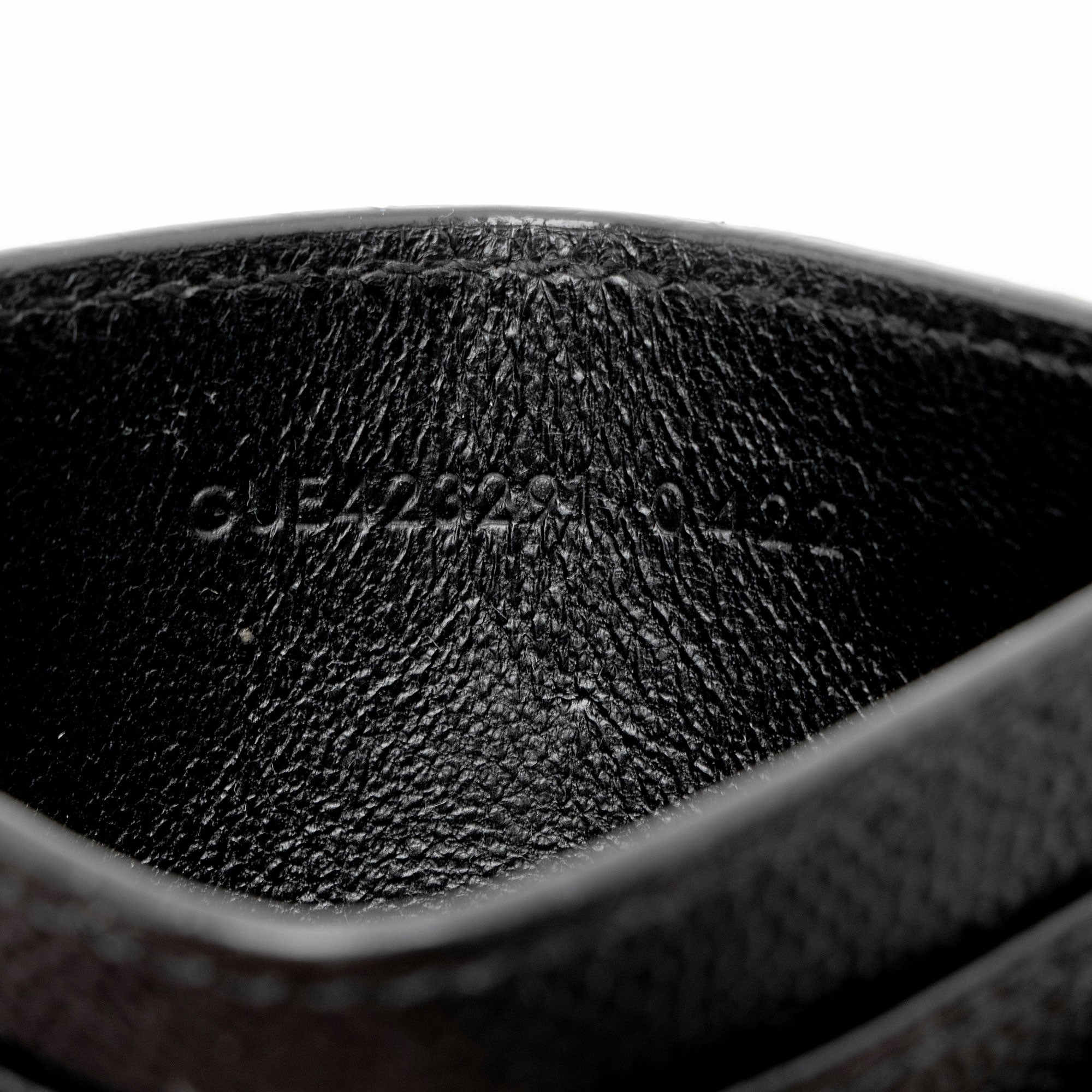 Saint Laurent Matelasse Grain de Poudre Monogram Card Case