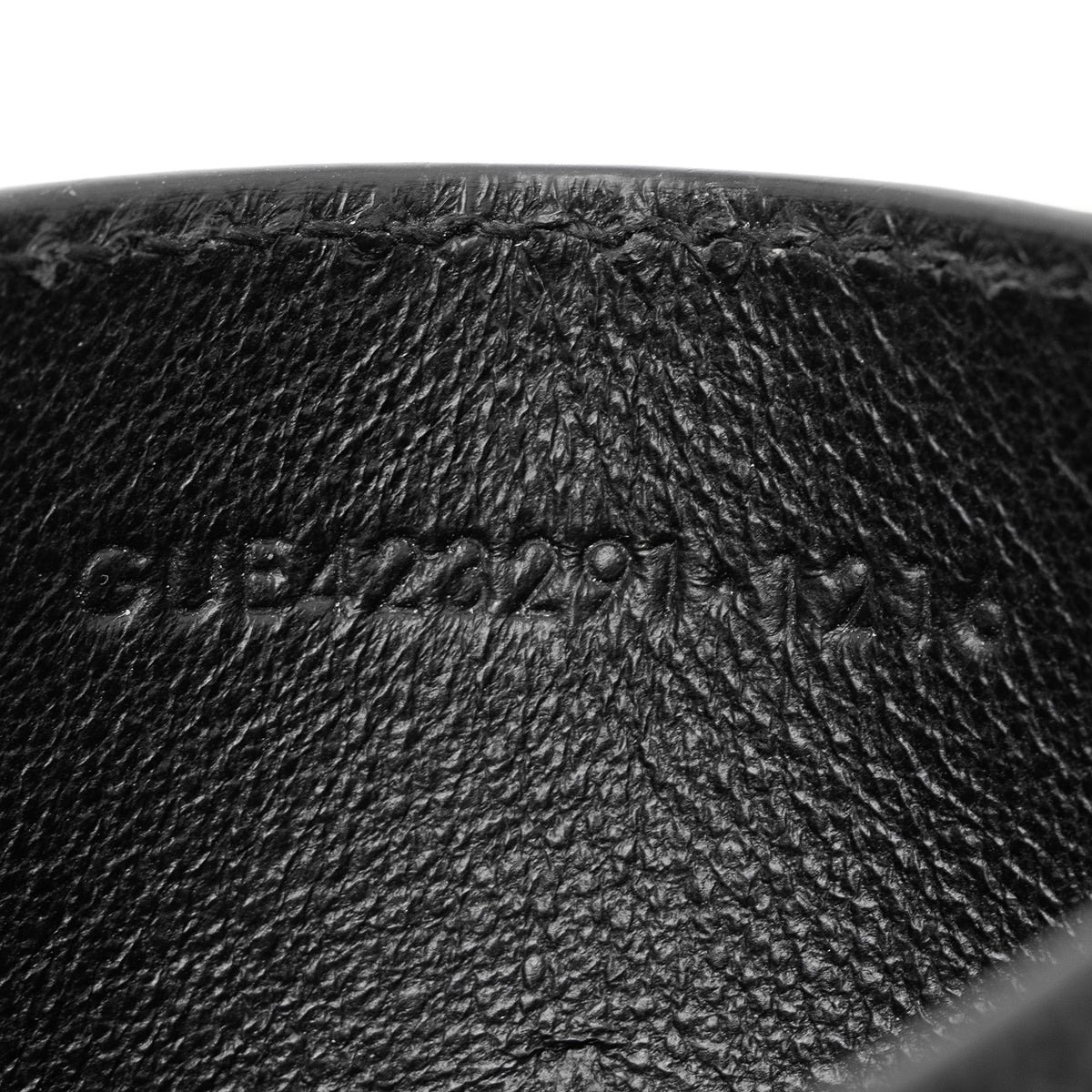 Saint Laurent Matelasse Grain de Poudre Monogram Card Case