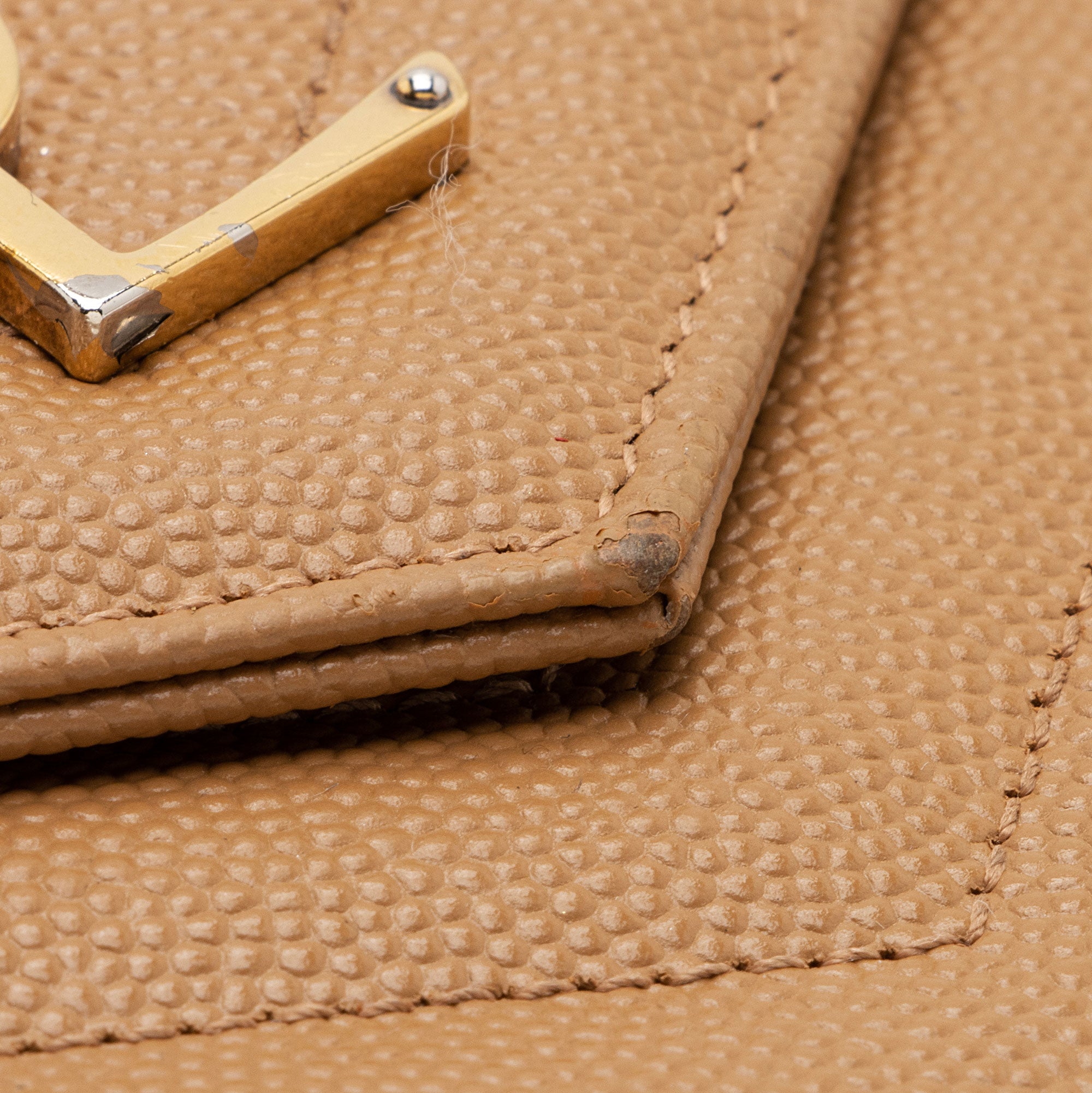 Saint Laurent Matelasse Grain de Poudre Monogram Chain Wallet (SHF-QuiirS)