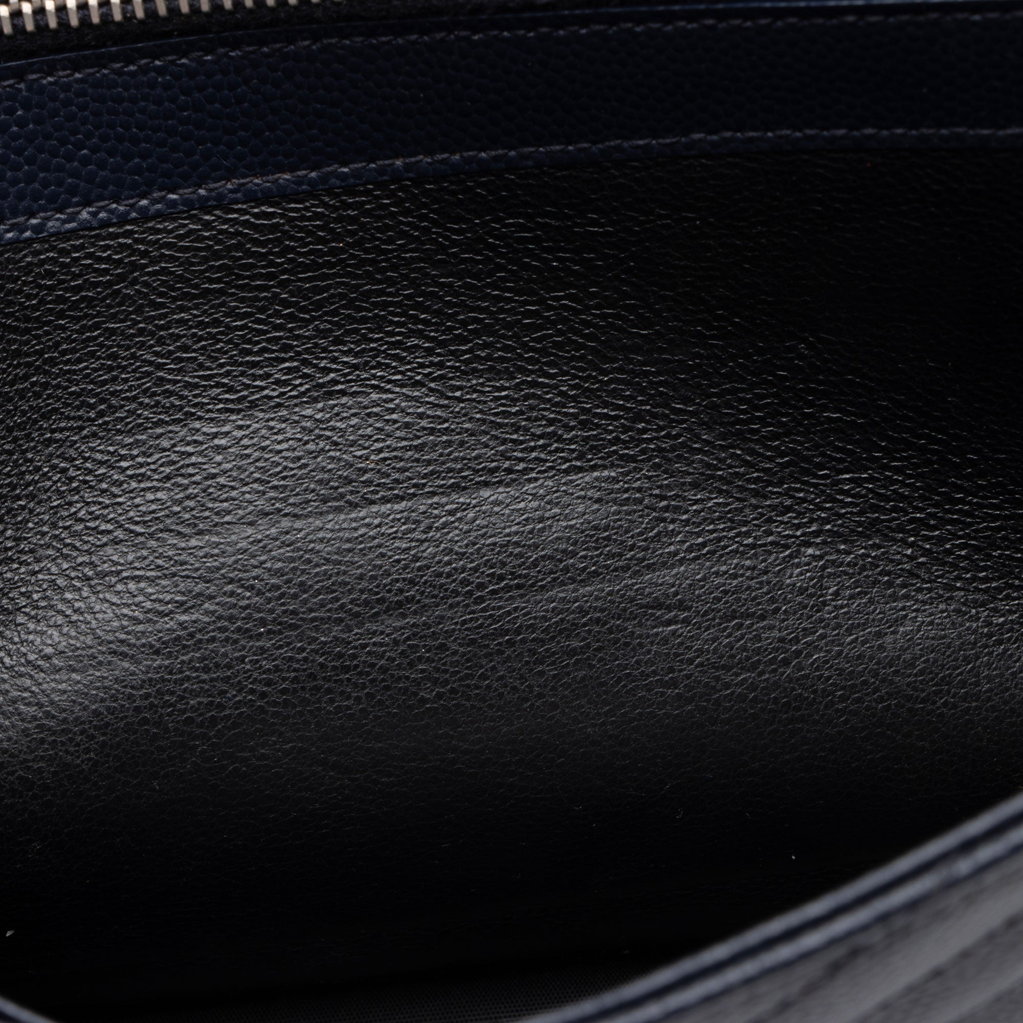 Saint Laurent Matelasse Grain de Poudre Monogram Chain Wallet