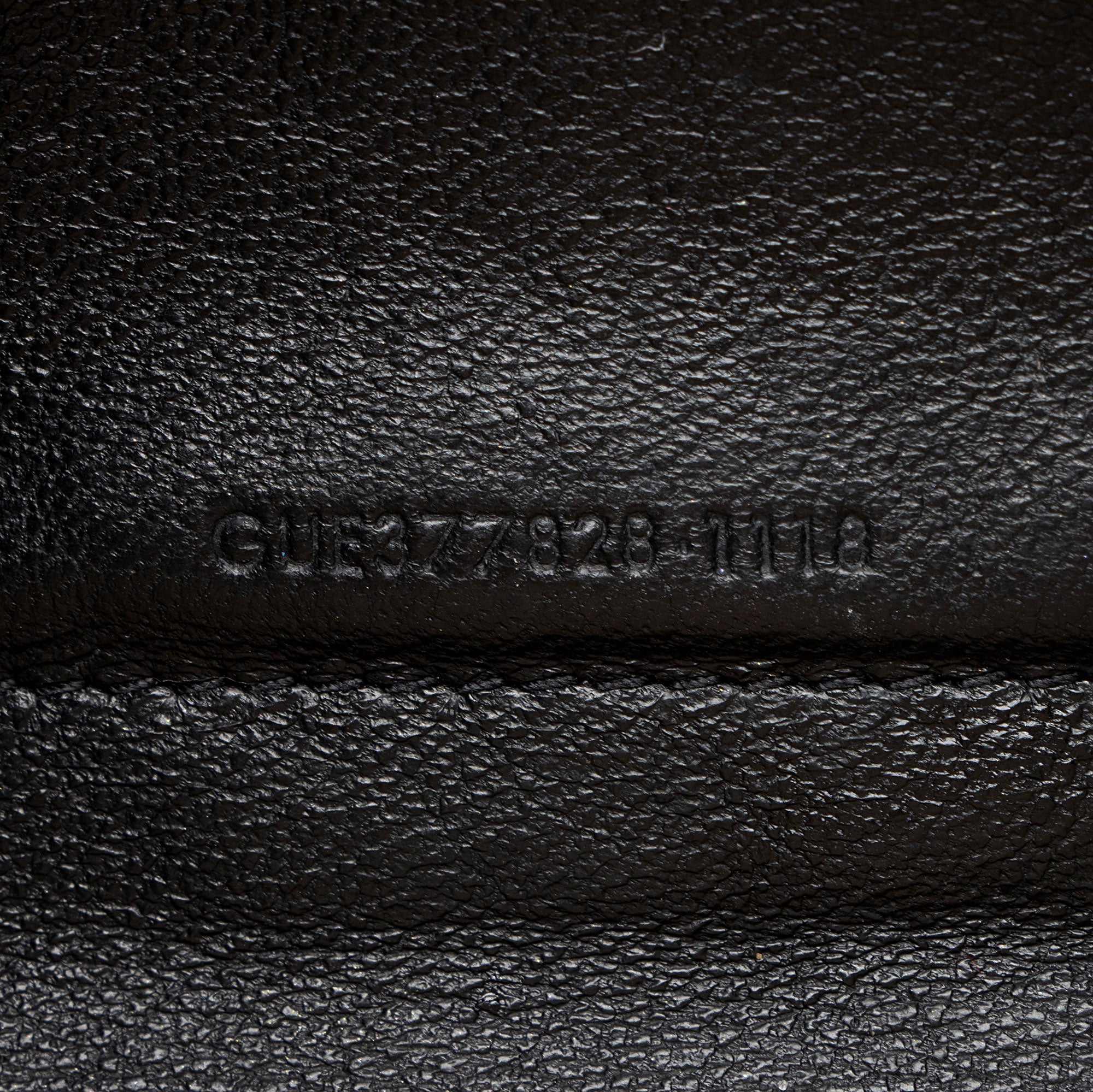Saint Laurent Matelasse Grain de Poudre Monogram Chain Wallet