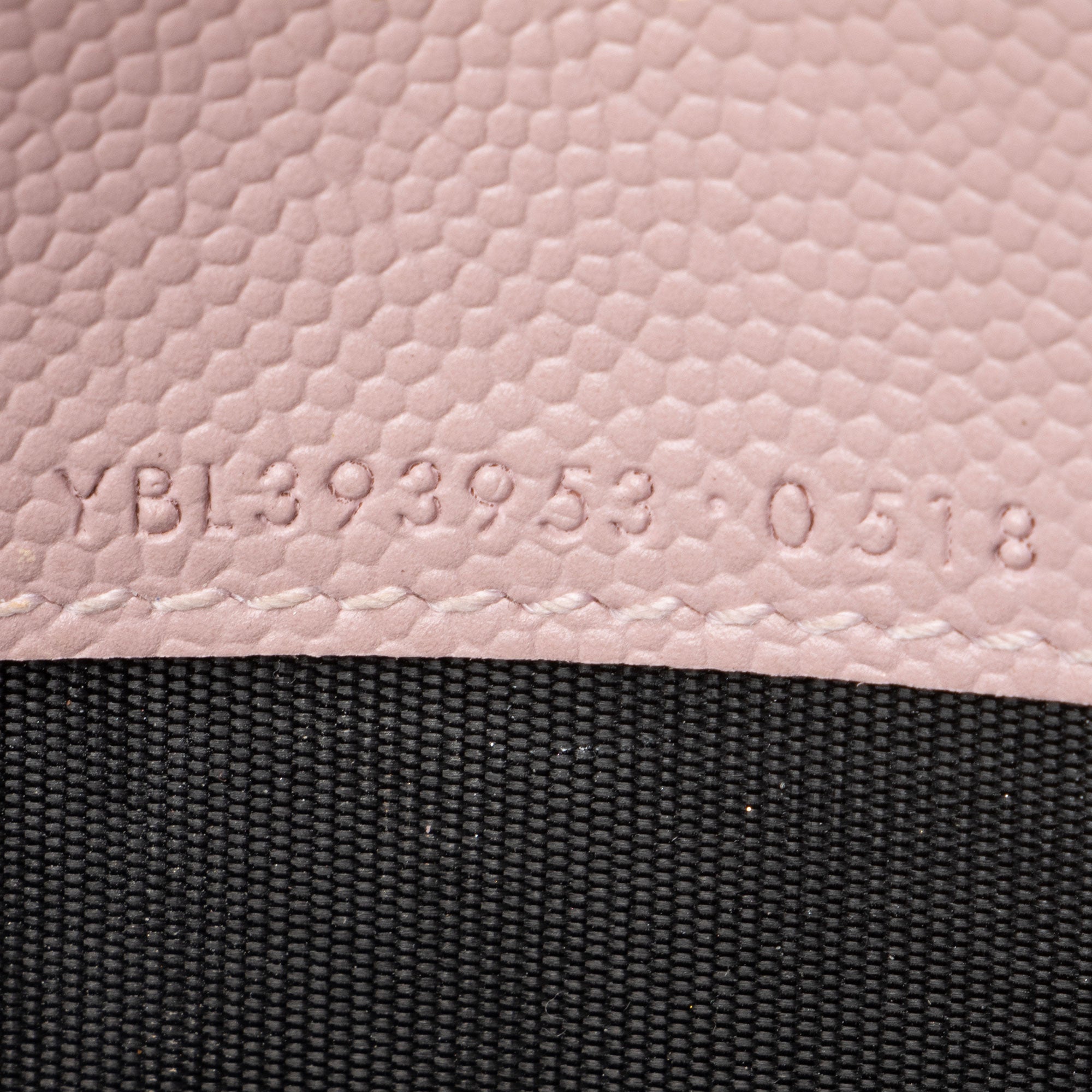 Saint Laurent Matelasse Grain de Poudre Monogram Envelope Chain Wallet