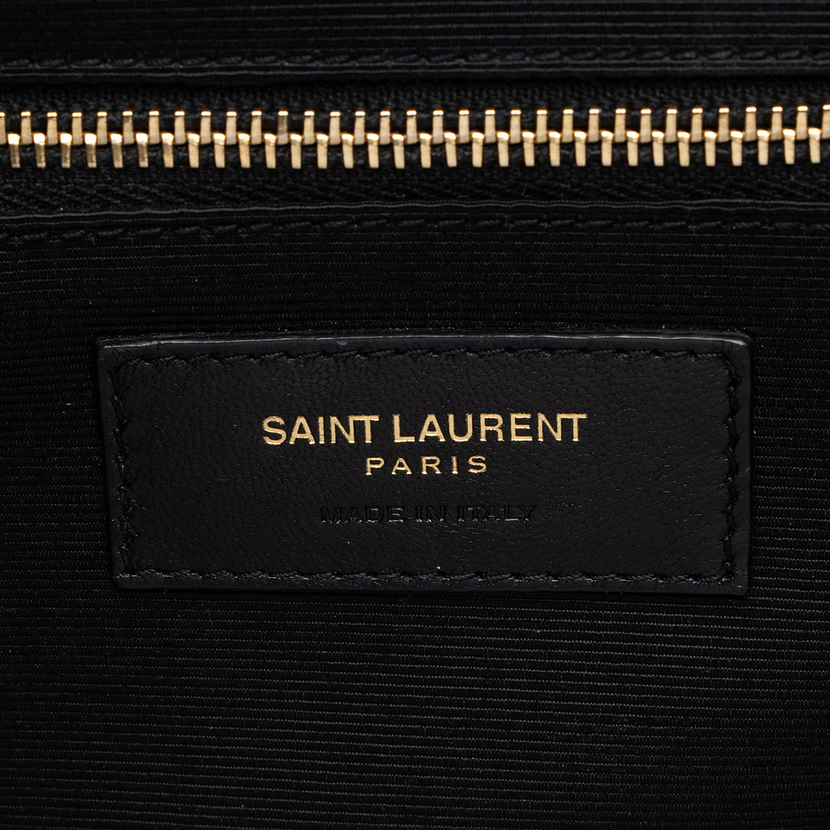 Saint Laurent Matelasse Grain de Poudre Monogram Large Shoulder Bag