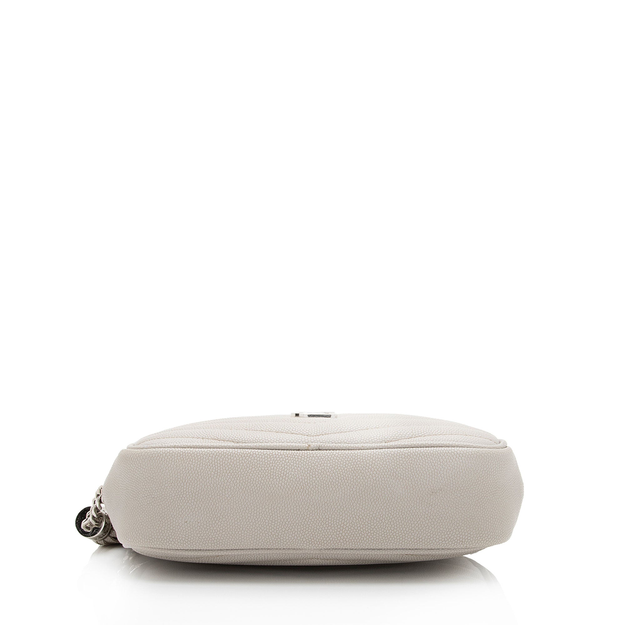 Saint Laurent Matelasse Grain de Poudre Monogram Lou Mini Camera Bag (SHF-kKekCc)