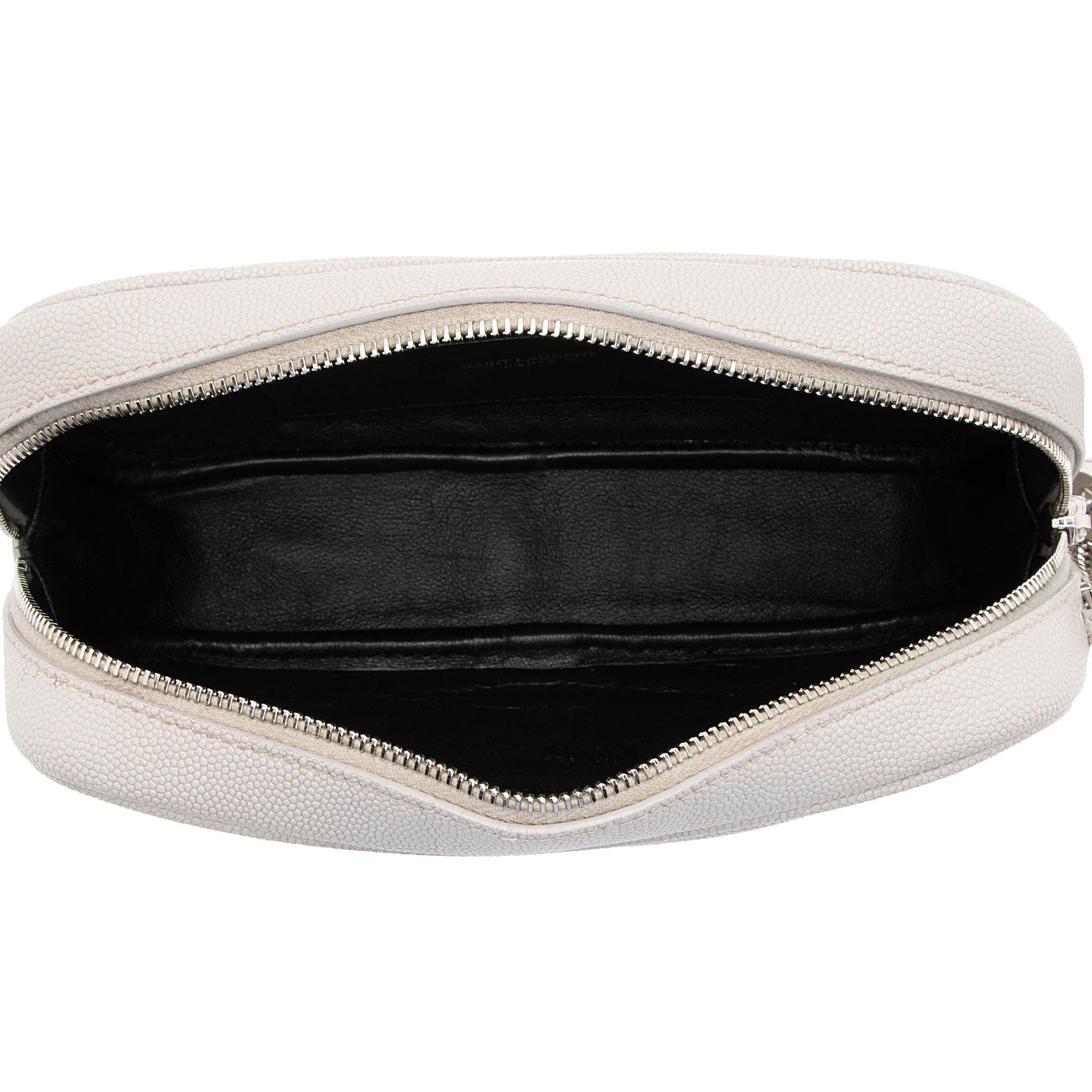 Saint Laurent Matelasse Grain de Poudre Monogram Lou Mini Camera Bag (SHF-kKekCc)