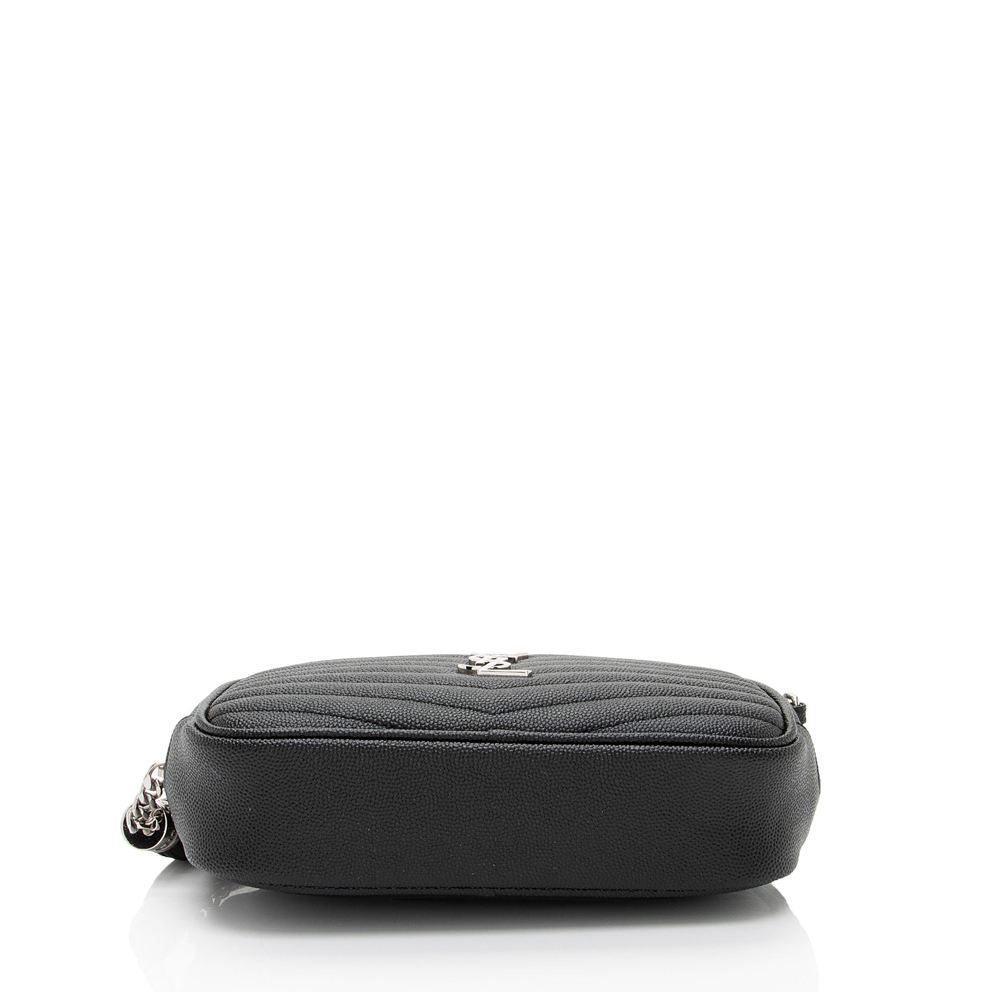 Saint Laurent Matelasse Grain de Poudre Monogram Lou Mini Camera Bag