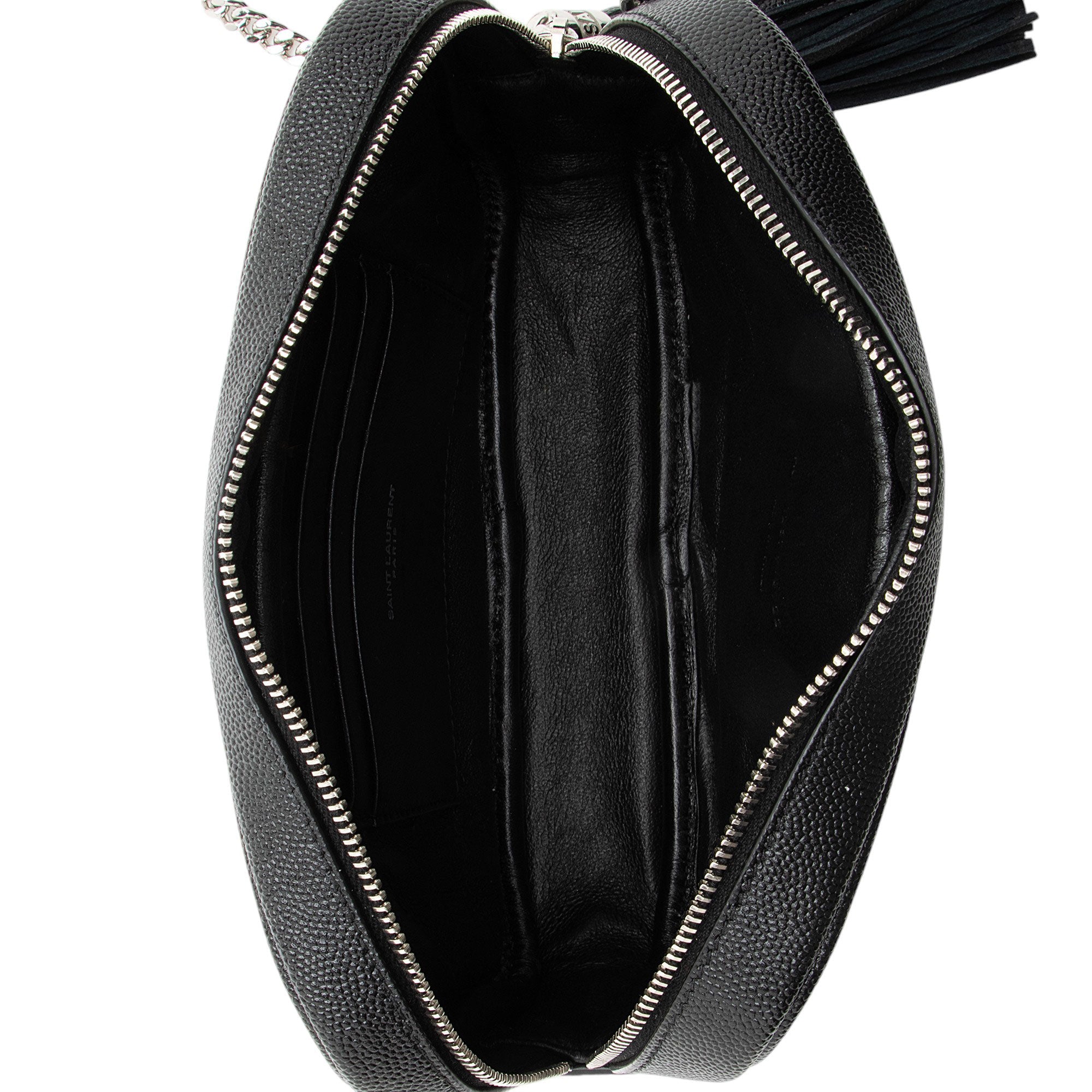 Saint Laurent Matelasse Grain de Poudre Monogram Lou Mini Camera Bag