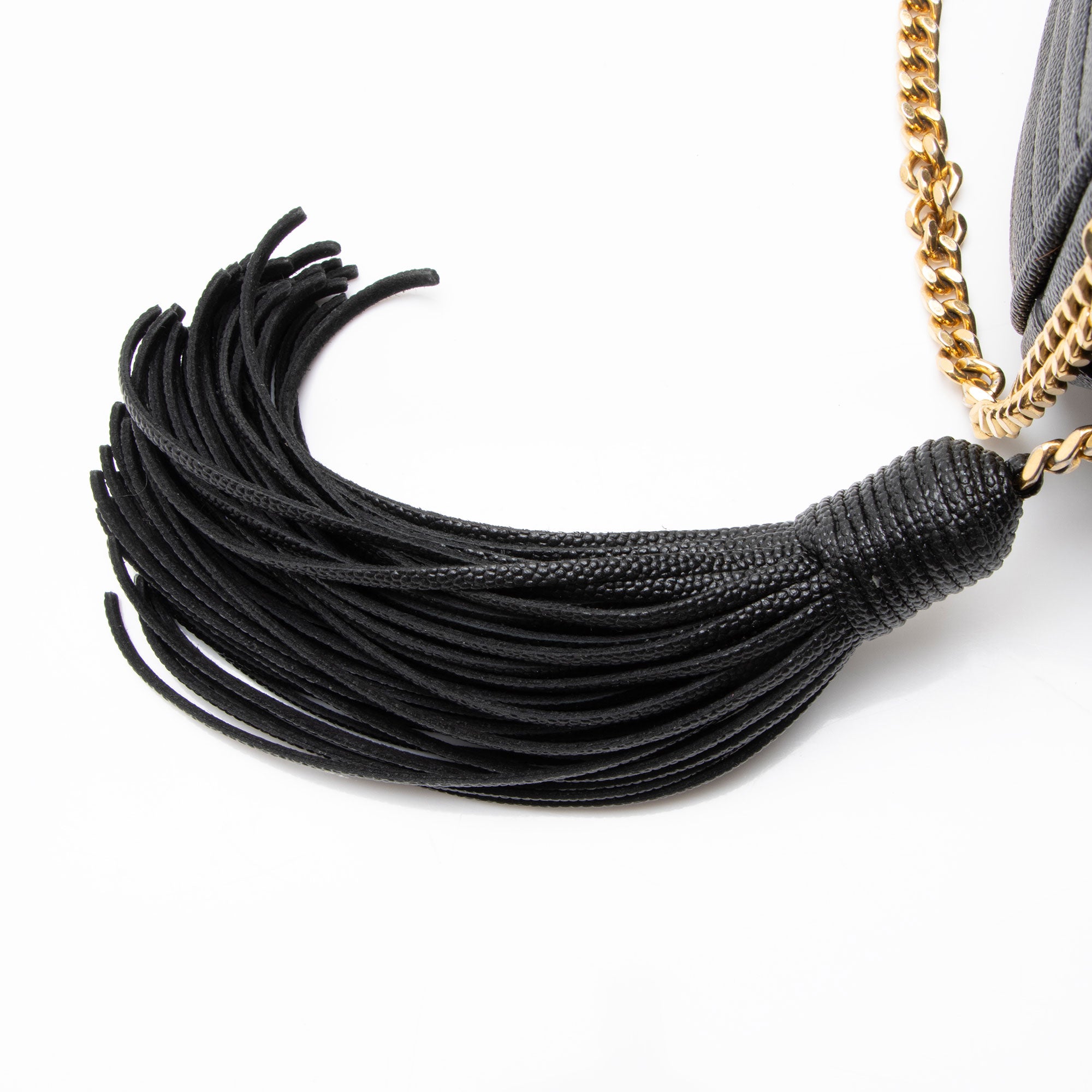 Saint Laurent Matelasse Grain de Poudre Monogram Lou Mini Camera Bag