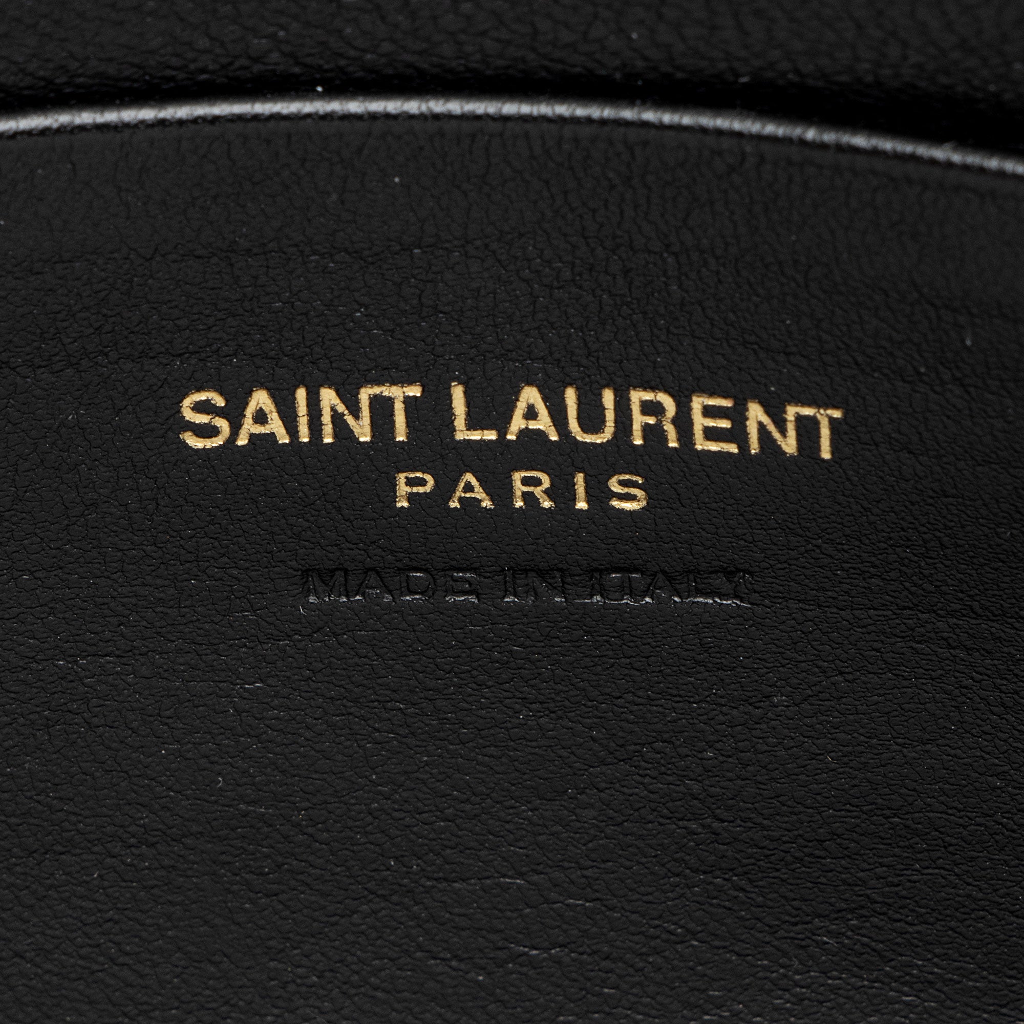 Saint Laurent Matelasse Grain de Poudre Monogram Lou Mini Camera Bag