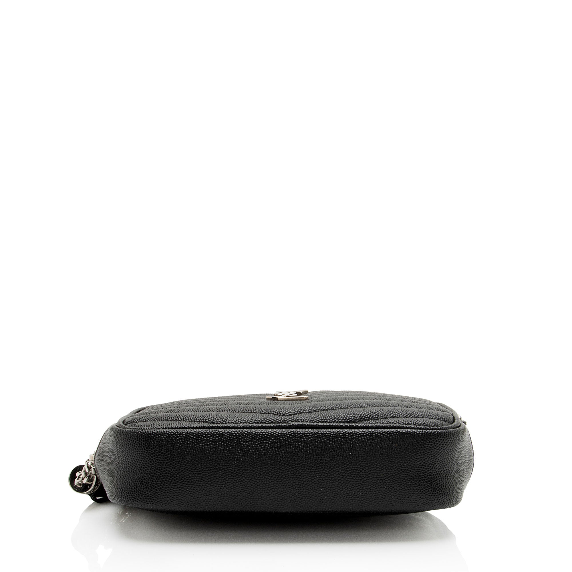 Saint Laurent Matelasse Grain de Poudre Monogram Lou Mini Camera Bag