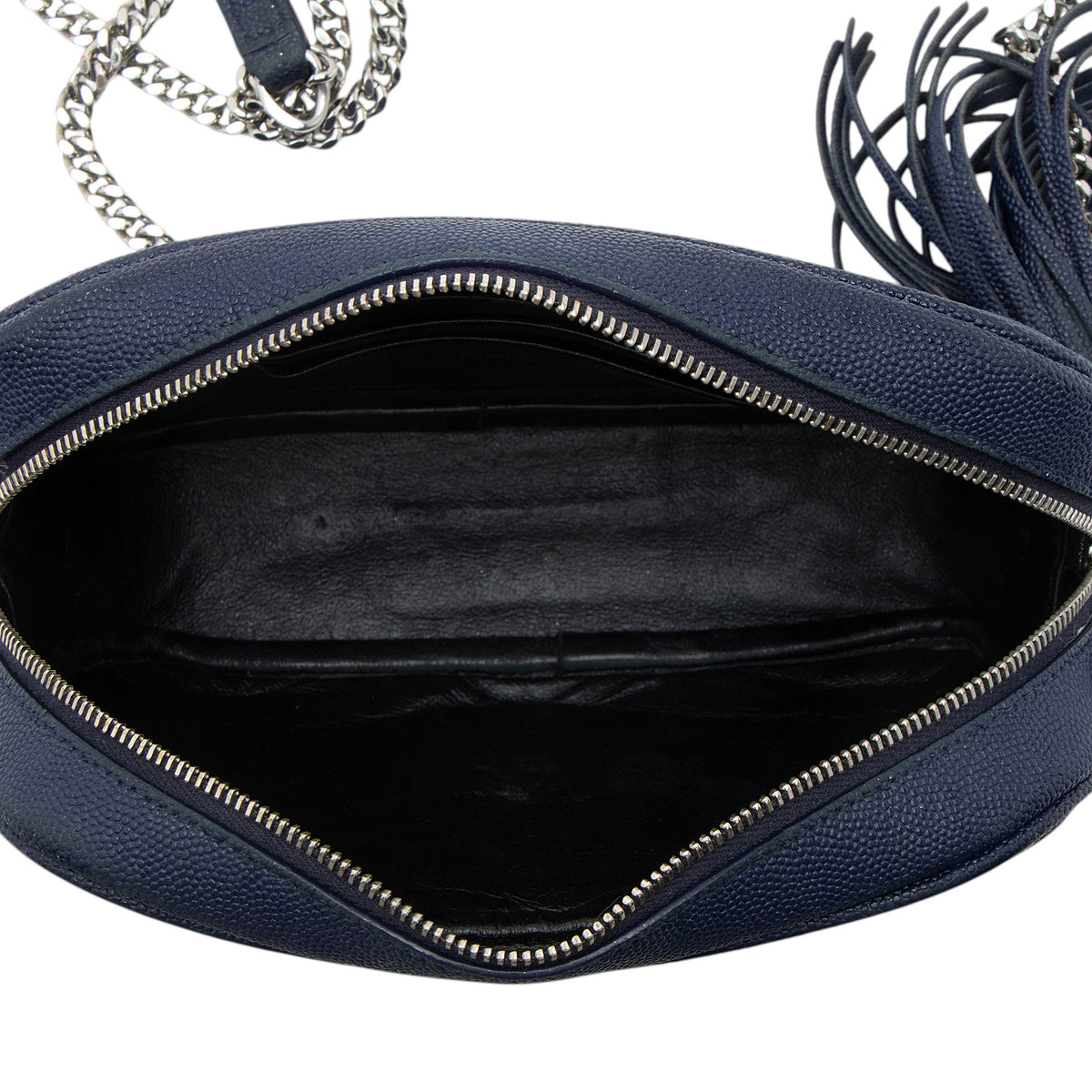 Saint Laurent Matelasse Grain de Poudre Monogram Lou Mini Camera Bag