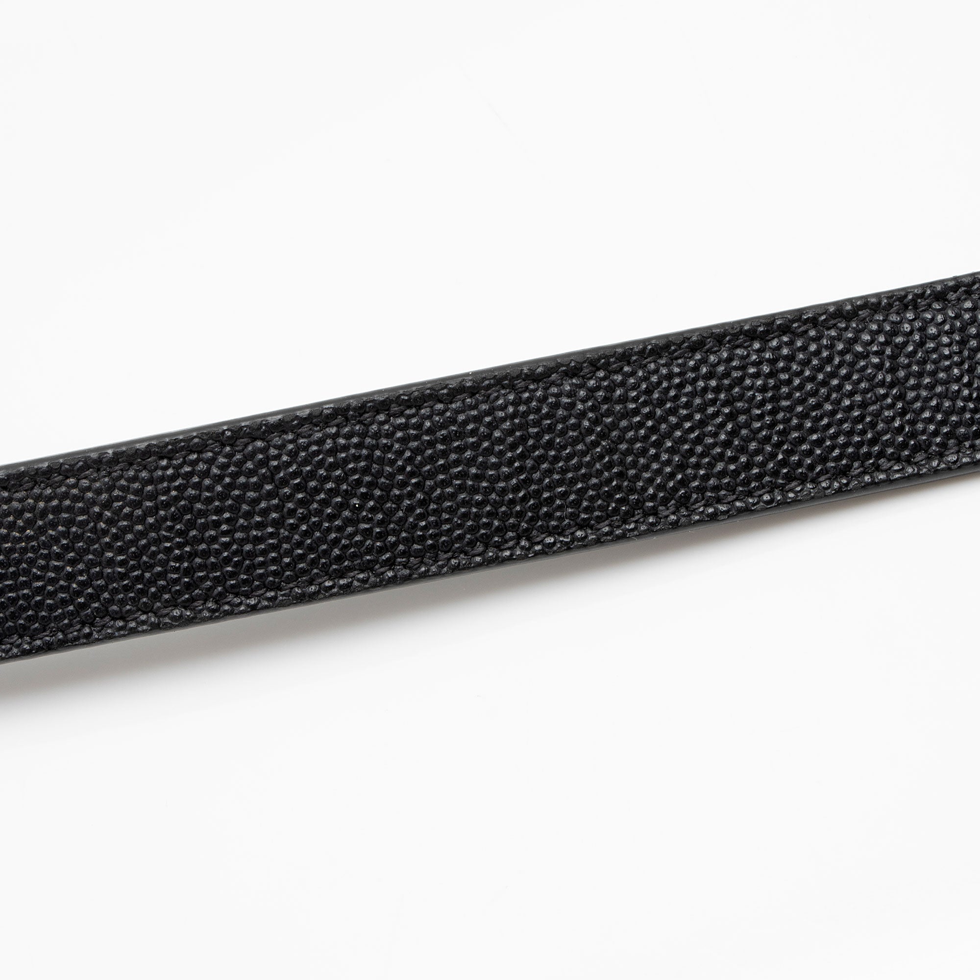 Saint Laurent Matelasse Grain de Poudre Monogram Vinyle Round Camera Bag - FINAL SALE