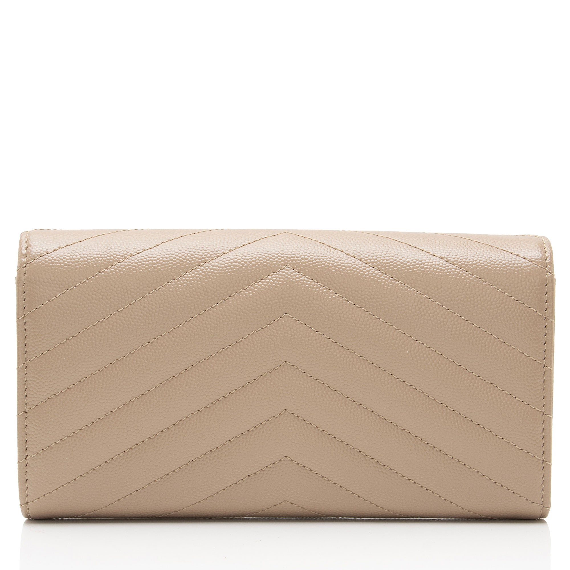 Saint Laurent Matelasse Grain de Poudre Monogram Wallet