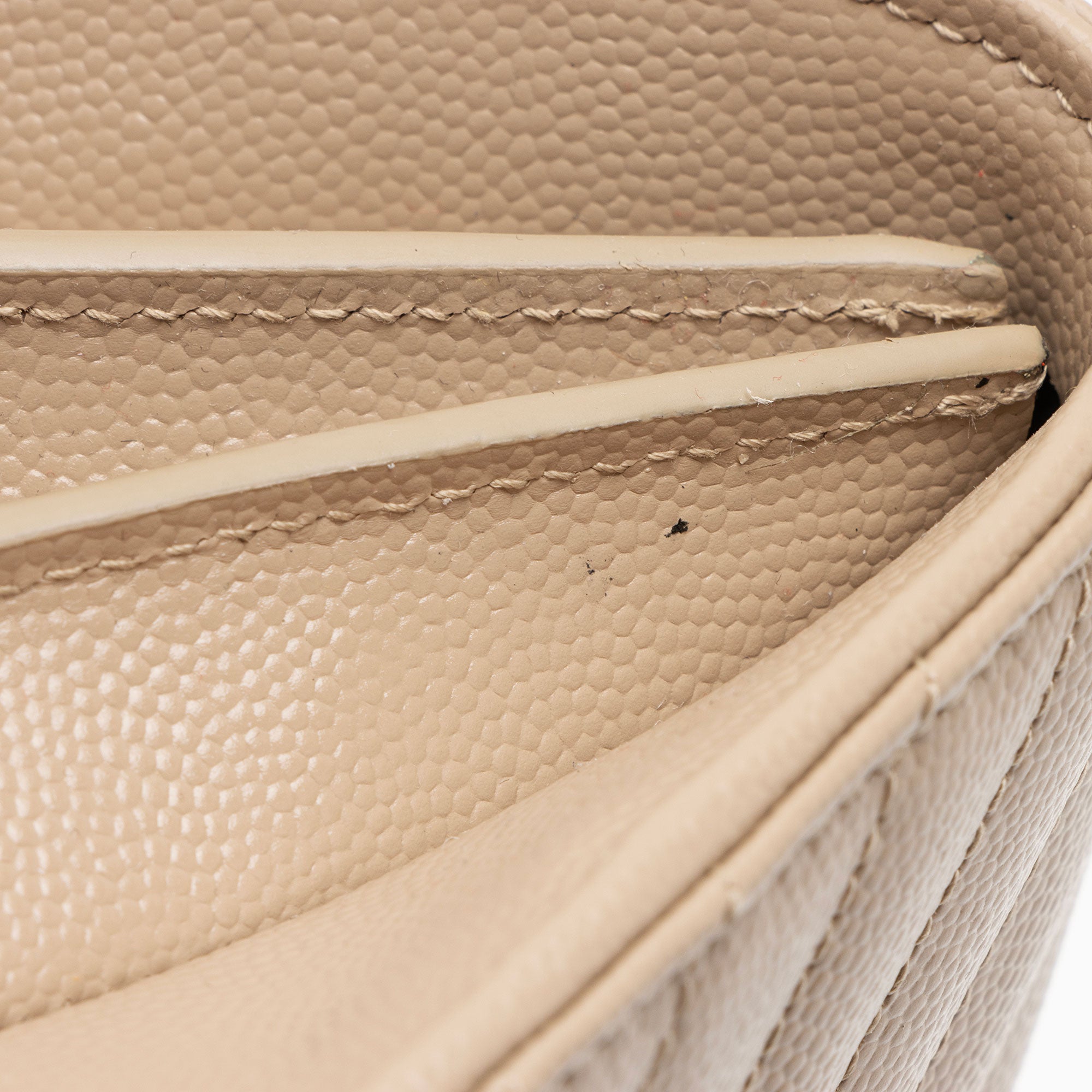 Saint Laurent Matelasse Grain de Poudre Monogram Wallet