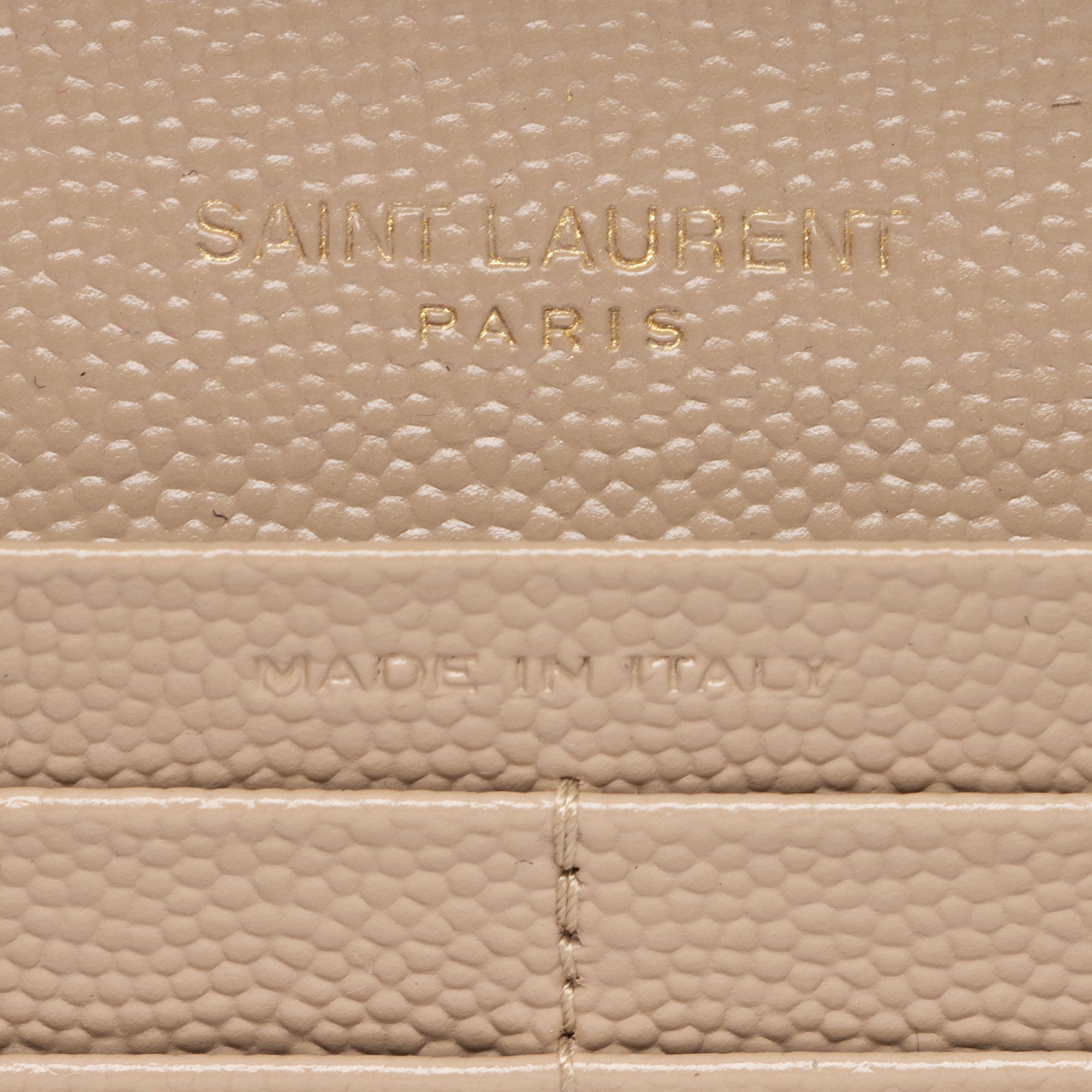 Saint Laurent Matelasse Grain de Poudre Monogram Wallet