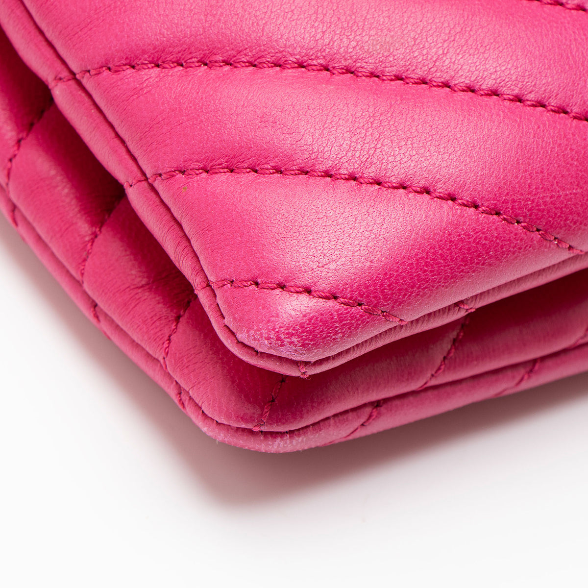 Saint Laurent Matelasse Lambskin Monogram Small Double Flap Bag