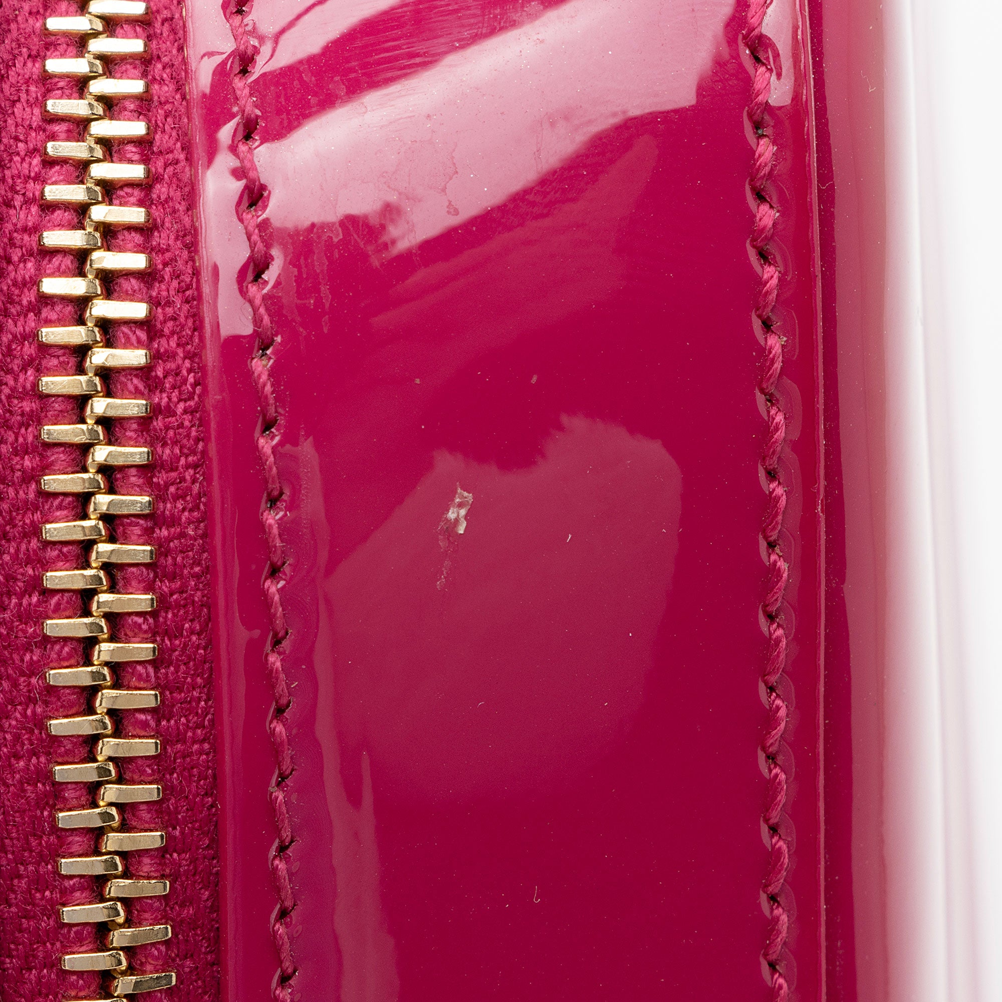 Saint Laurent Matelasse Patent Lambskin Monogram Vicky Camera Bag