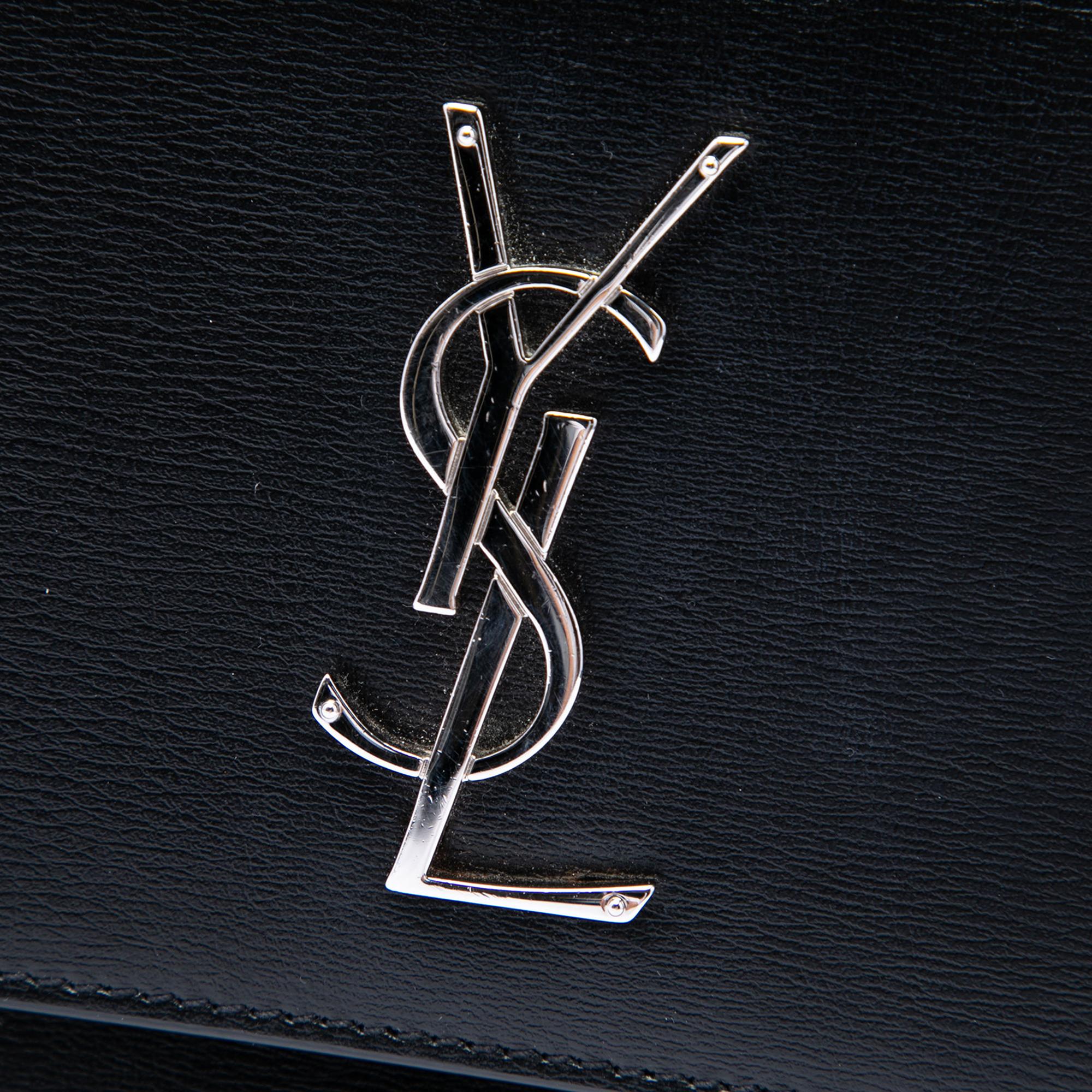 Saint Laurent Medium Calfskin Monogram Sunset Crossbody