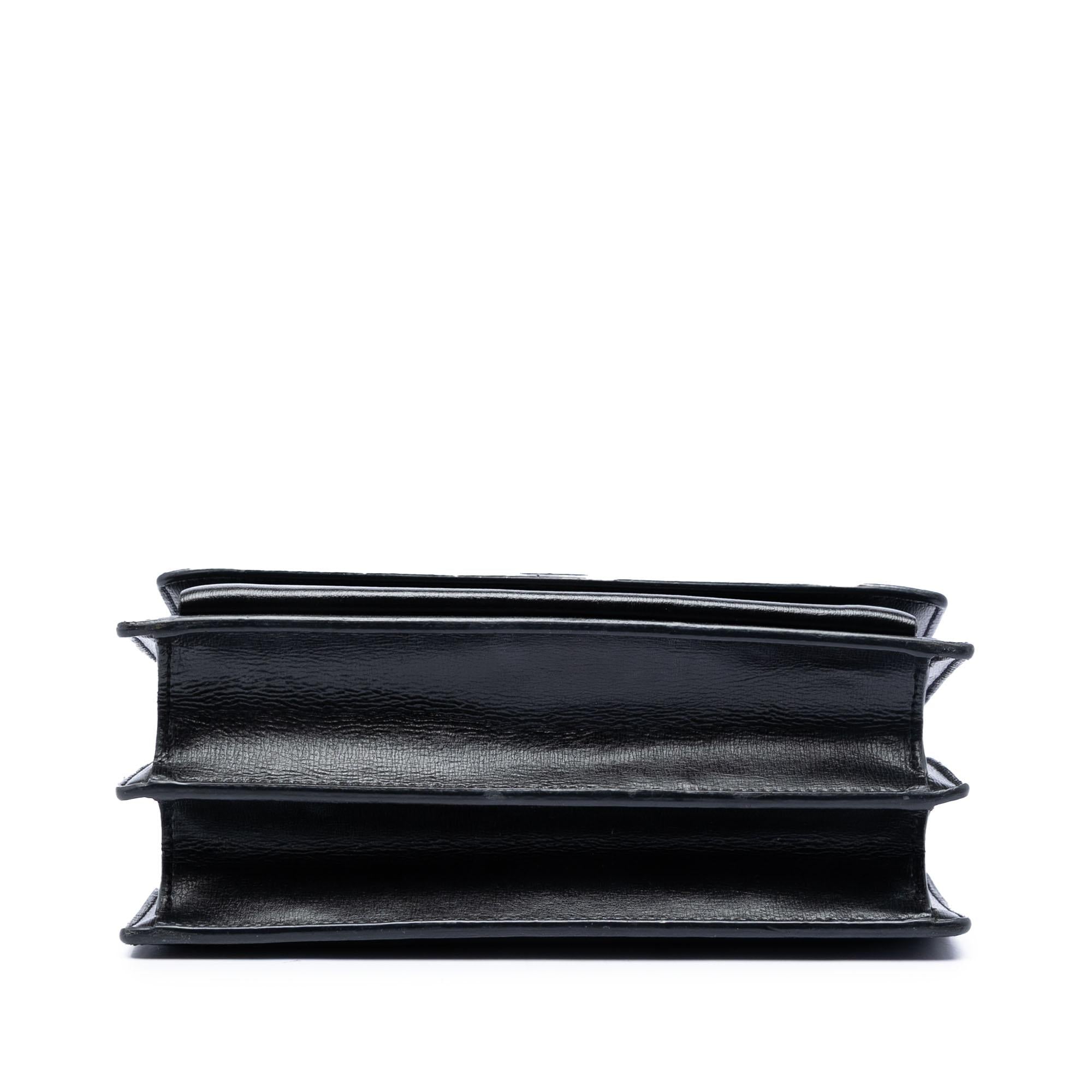 Saint Laurent Medium Calfskin Monogram Sunset Crossbody