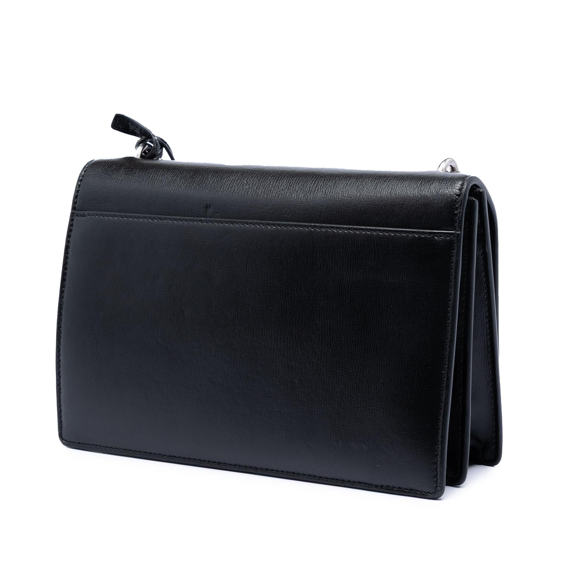 Saint Laurent Medium Calfskin Monogram Sunset Crossbody