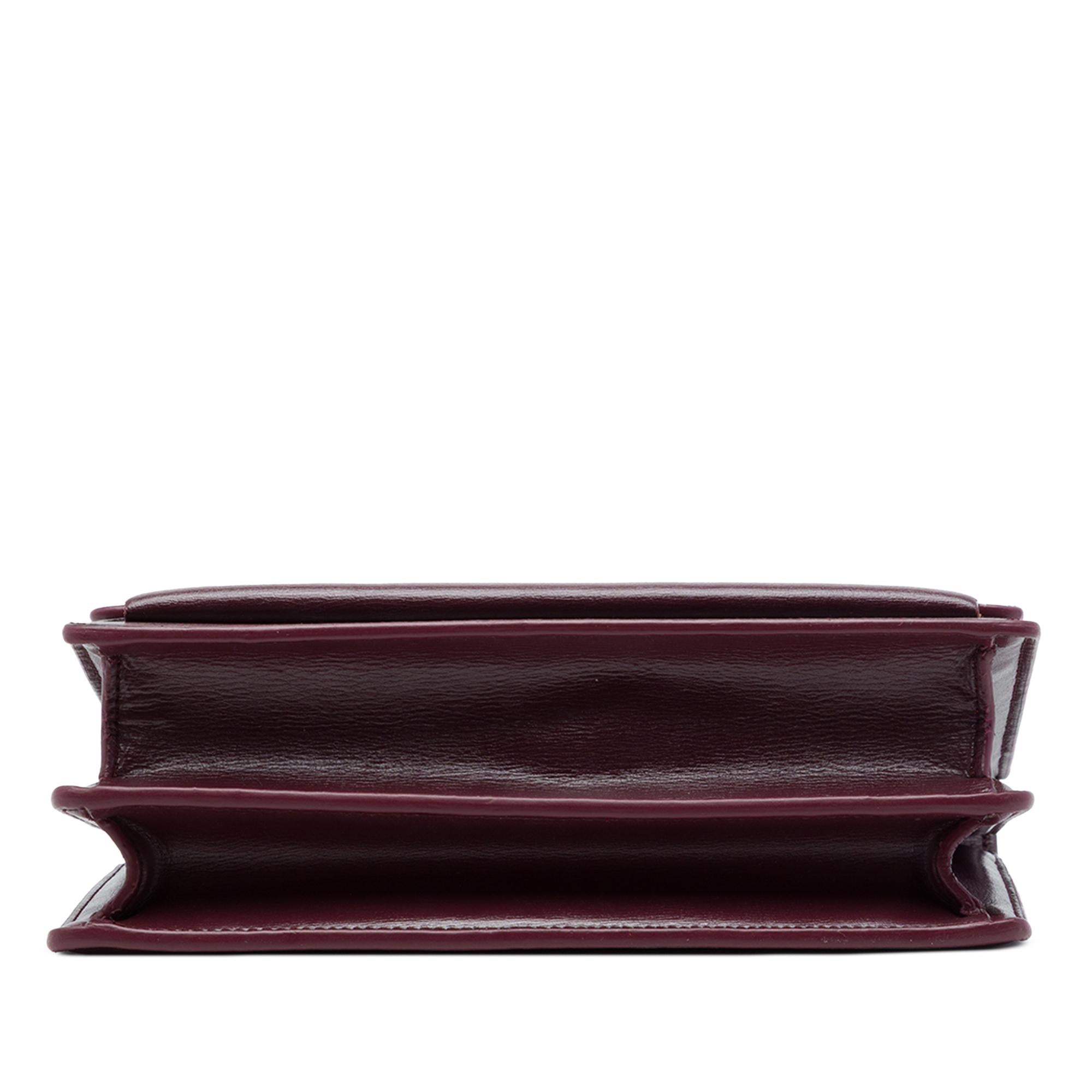 Saint Laurent Medium Calfskin Monogram Sunset Crossbody