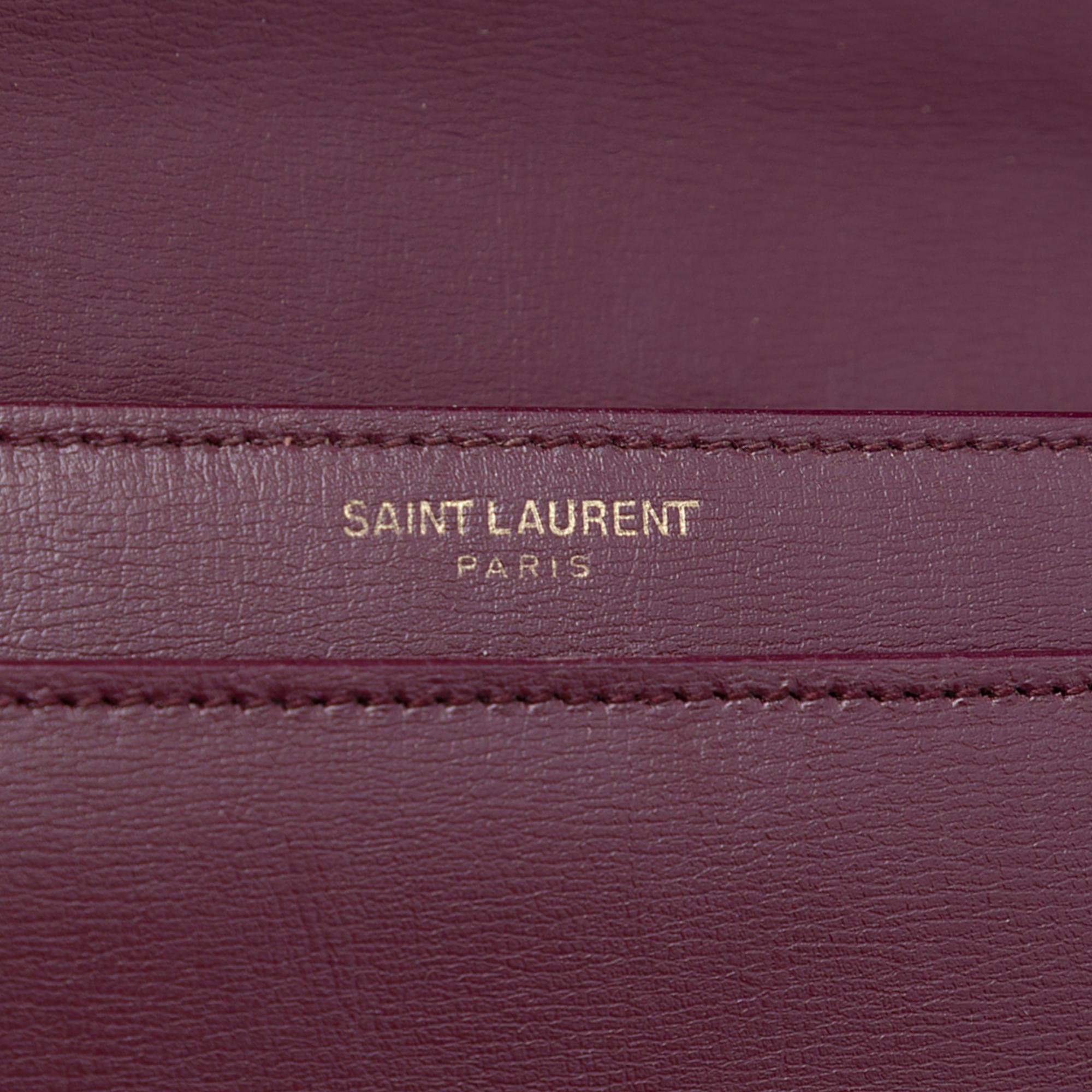 Saint Laurent Medium Calfskin Monogram Sunset Crossbody