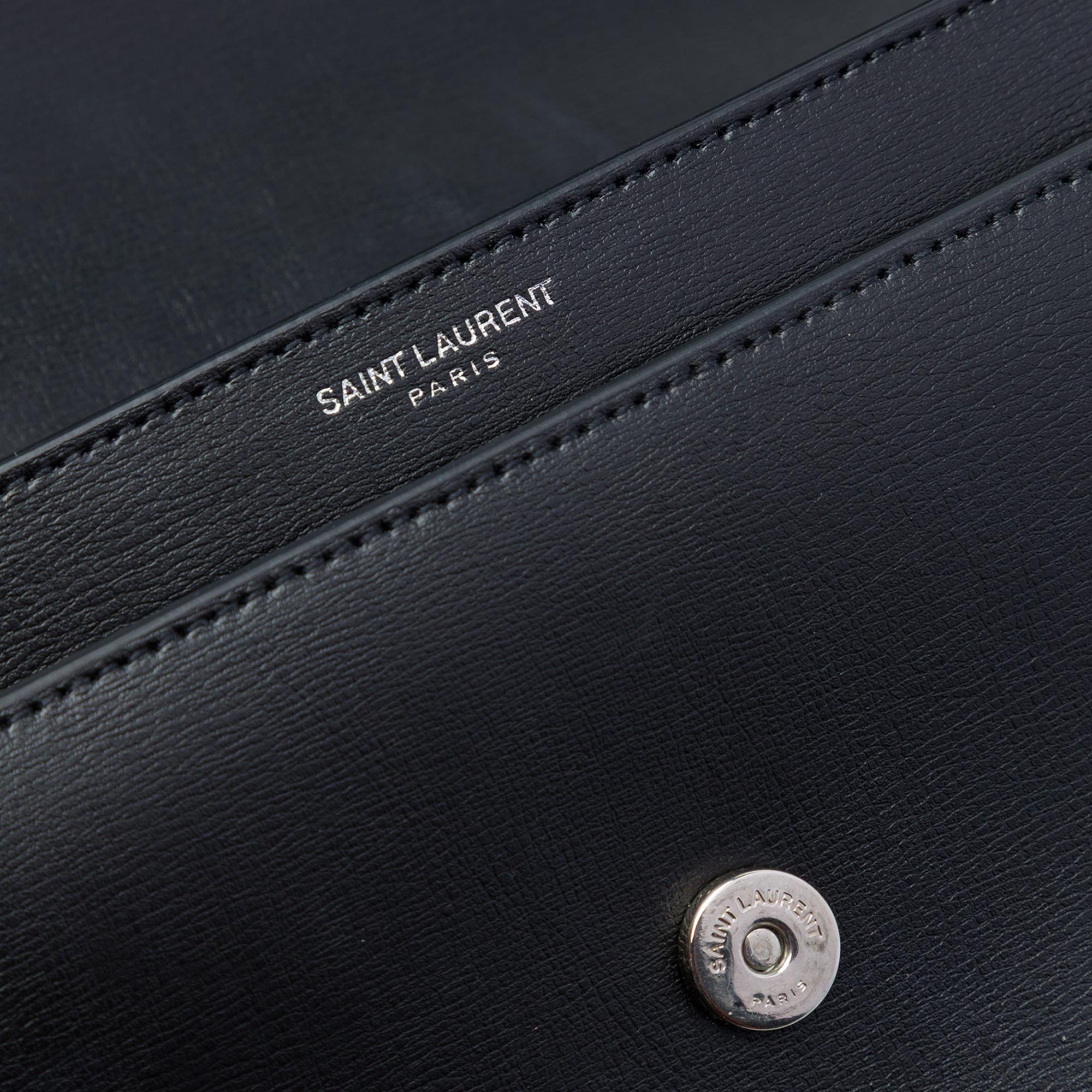 Saint Laurent Medium Calfskin Monogram Sunset Crossbody