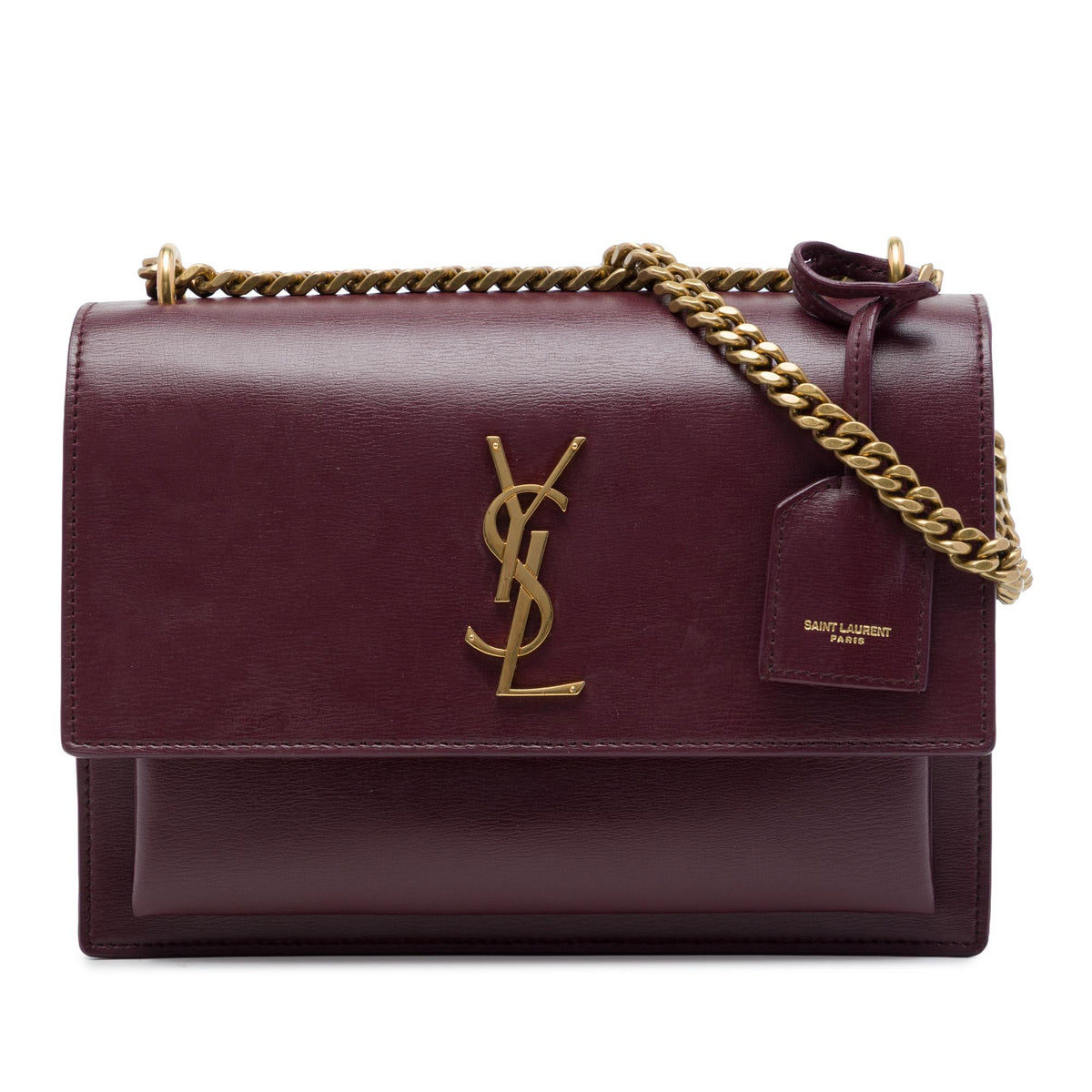 Saint Laurent Medium Calfskin Monogram Sunset Crossbody