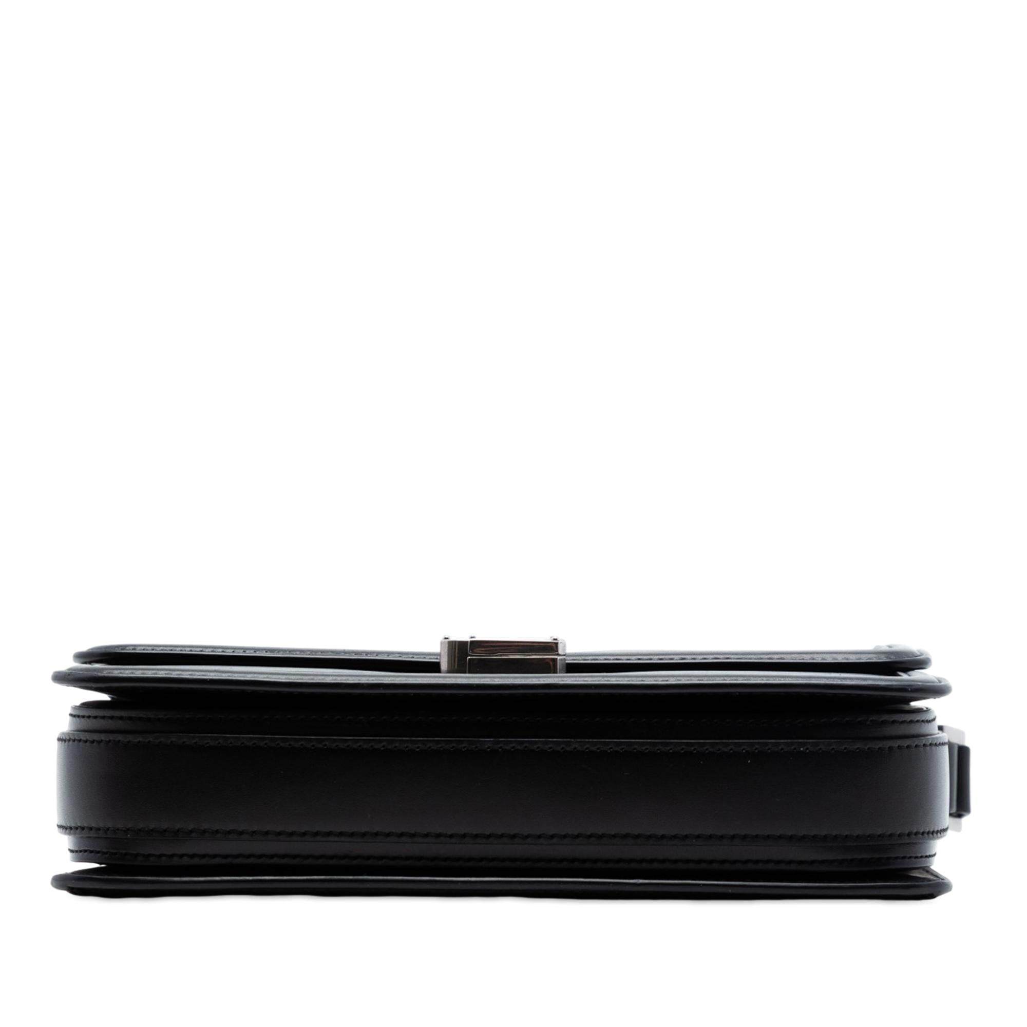 Saint Laurent Medium Calfskin Solferino Satchel In Box