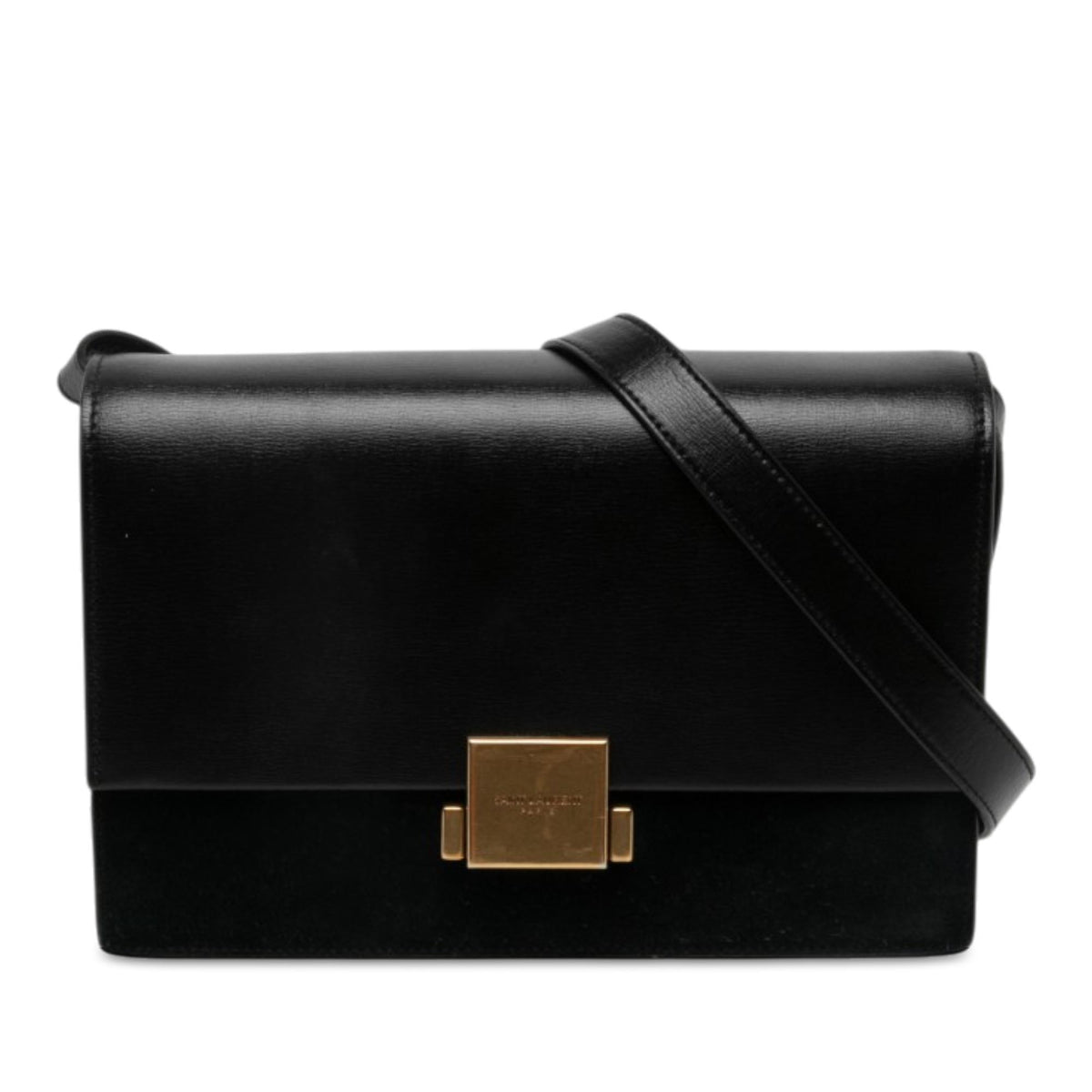 Saint Laurent Medium Calfskin and Suede Bellechasse Bag