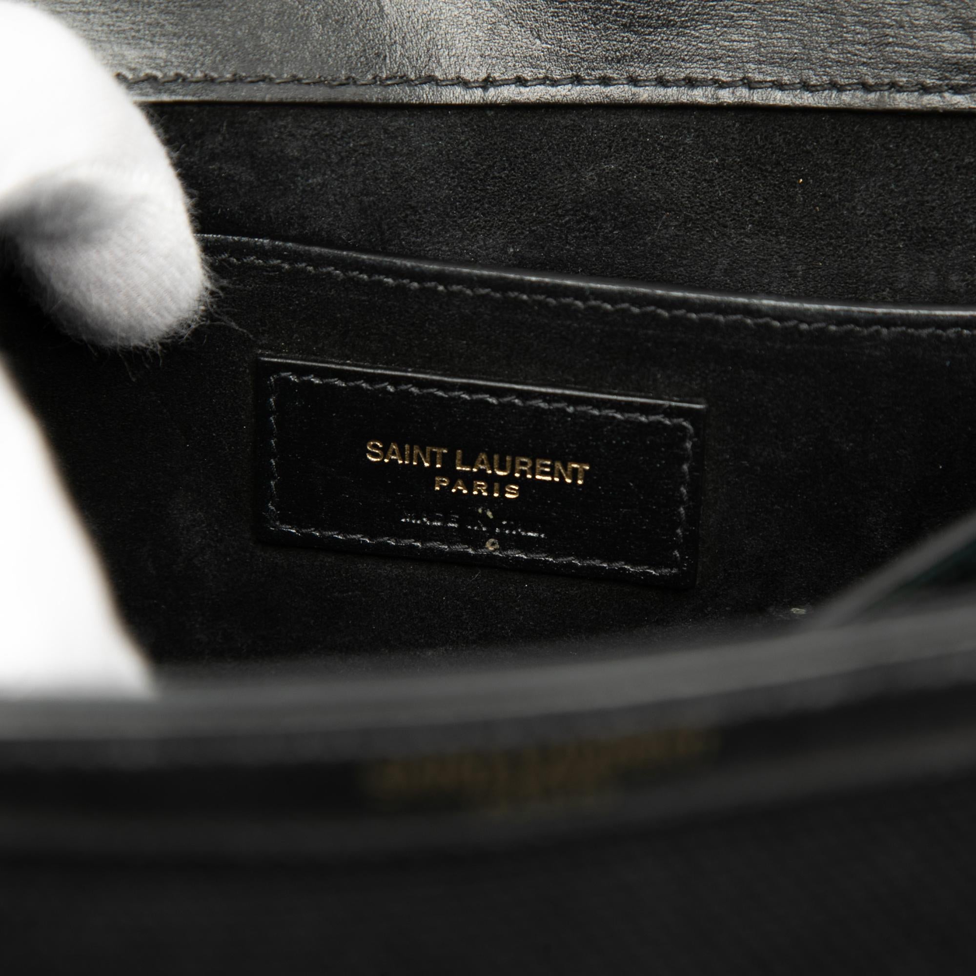 Saint Laurent Medium Canvas Cassandra Top Handle Bag