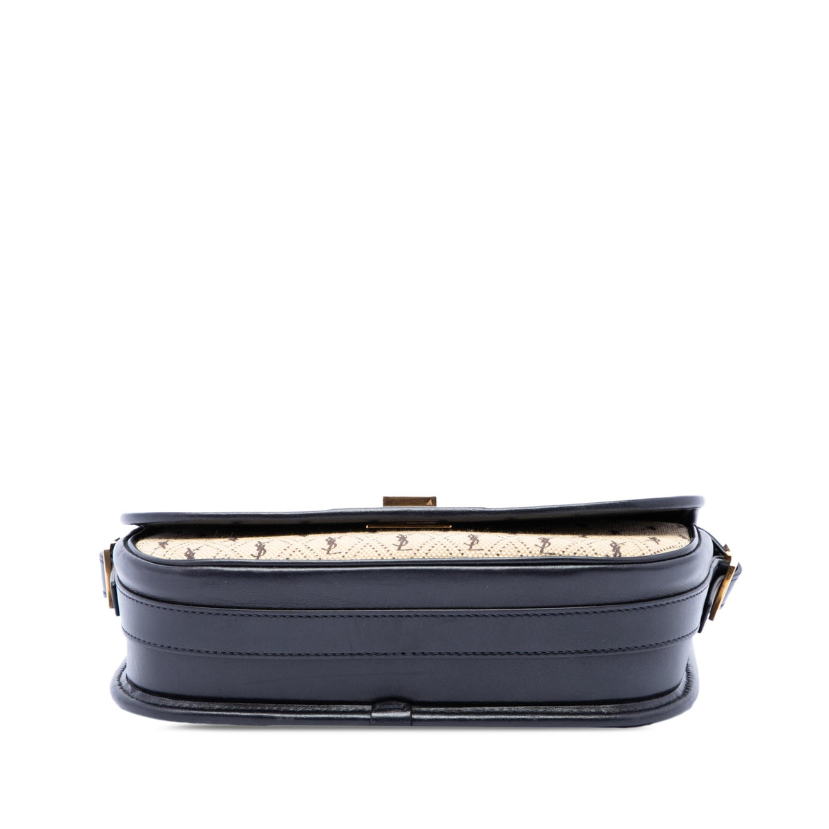 Saint Laurent Medium Canvas Monogram All Over Crossbody