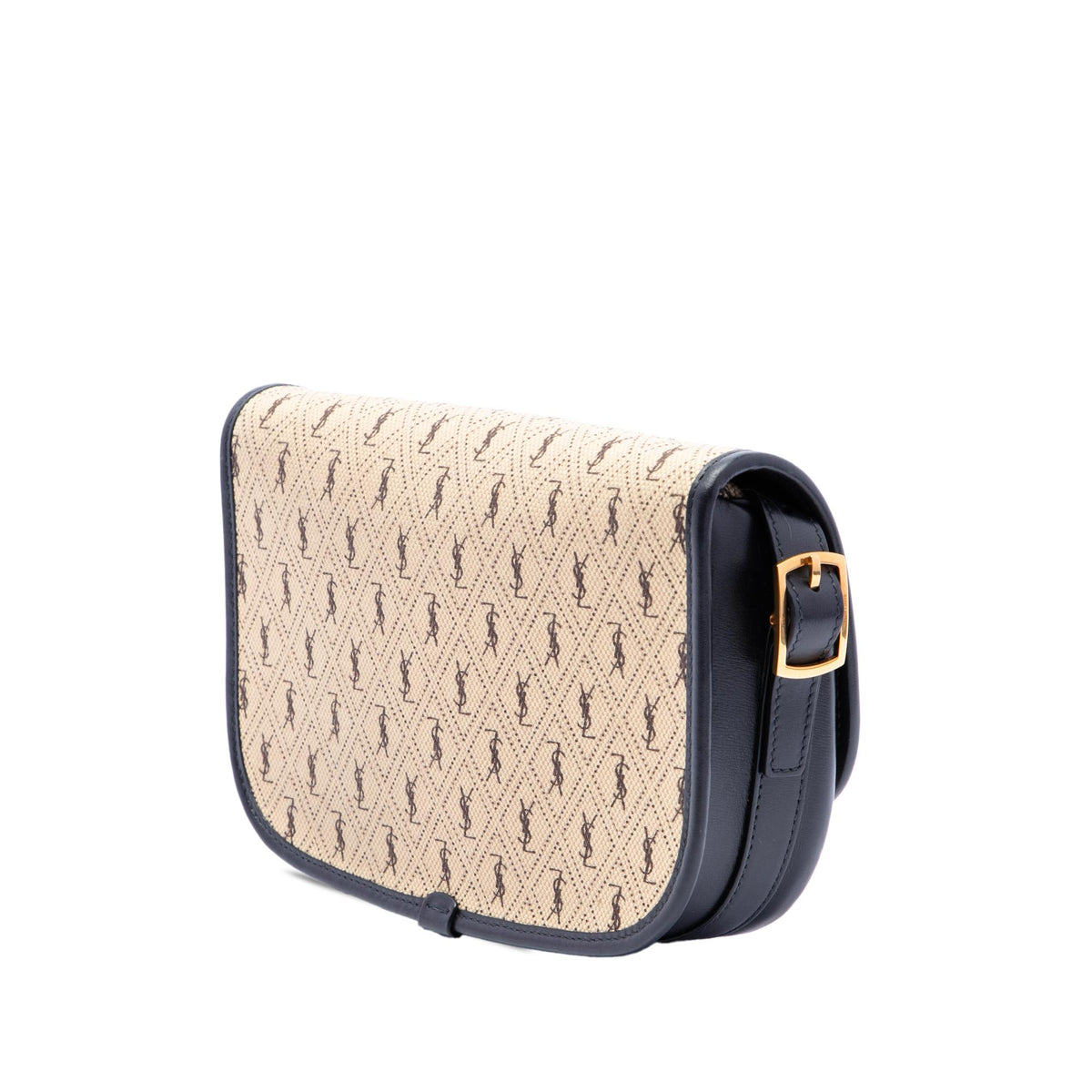 Saint Laurent Medium Canvas Monogram All Over Crossbody