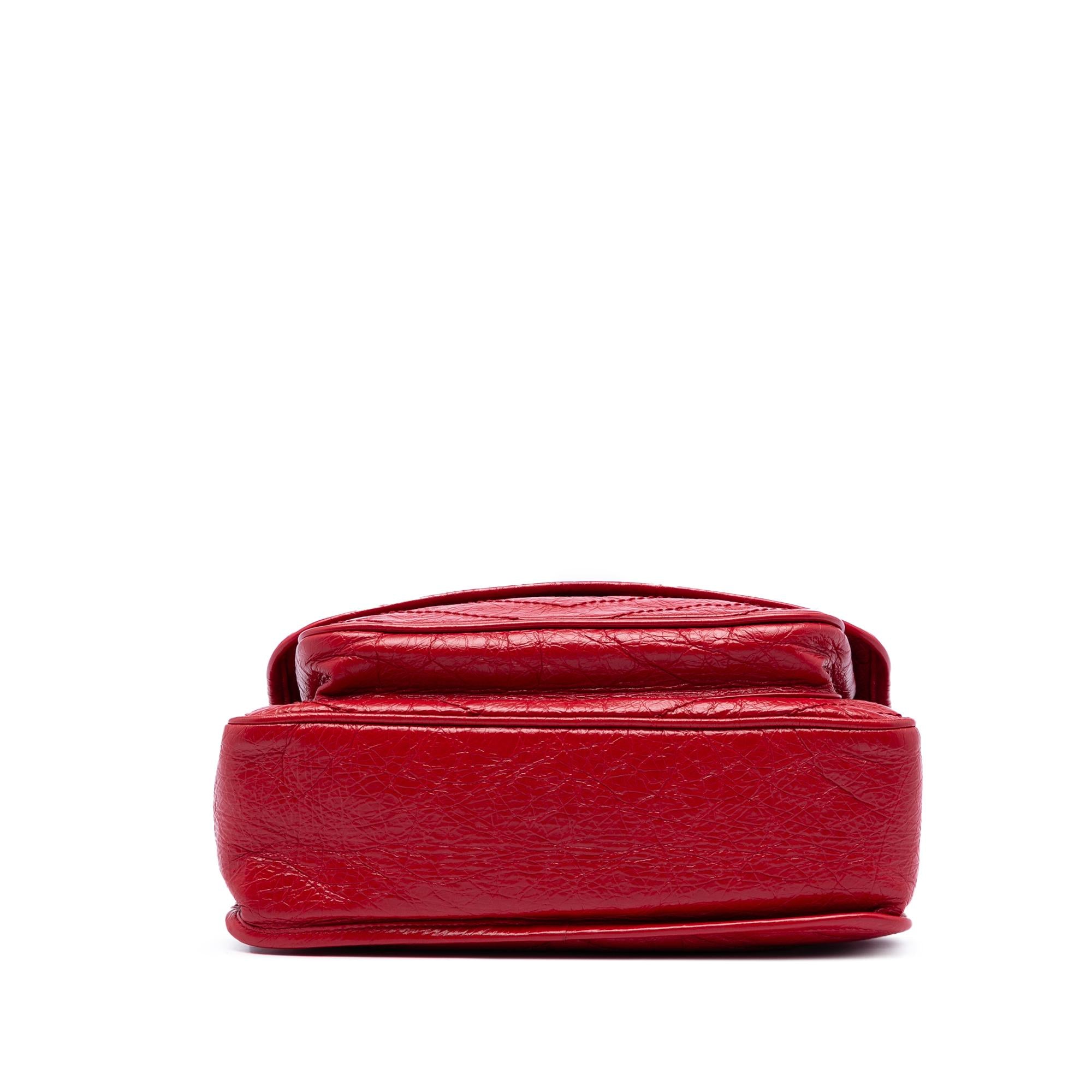 Saint Laurent Medium Crinkled Calfskin Niki