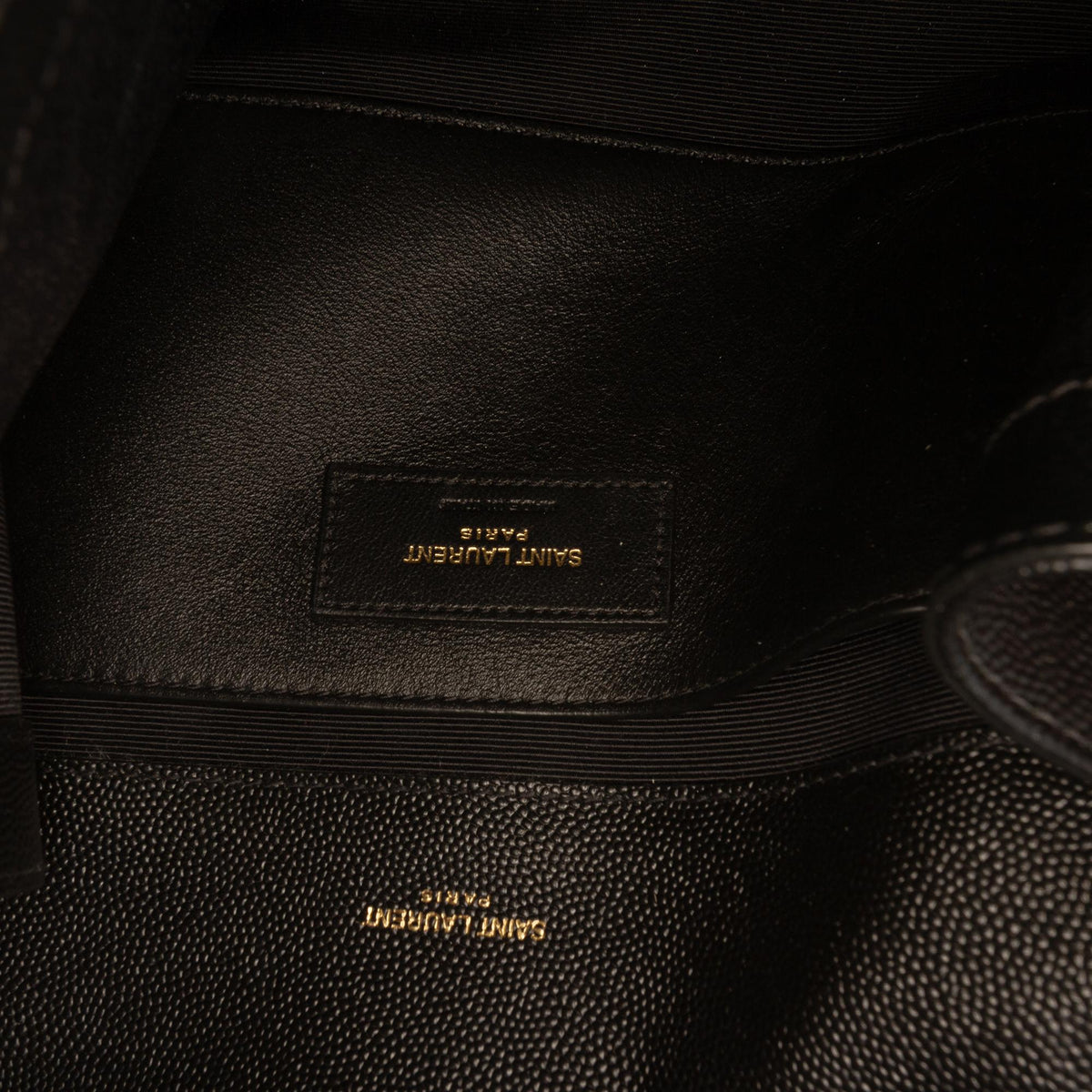 Saint Laurent Medium Grain De Poudre Triquilt Monogram Envelope Bag