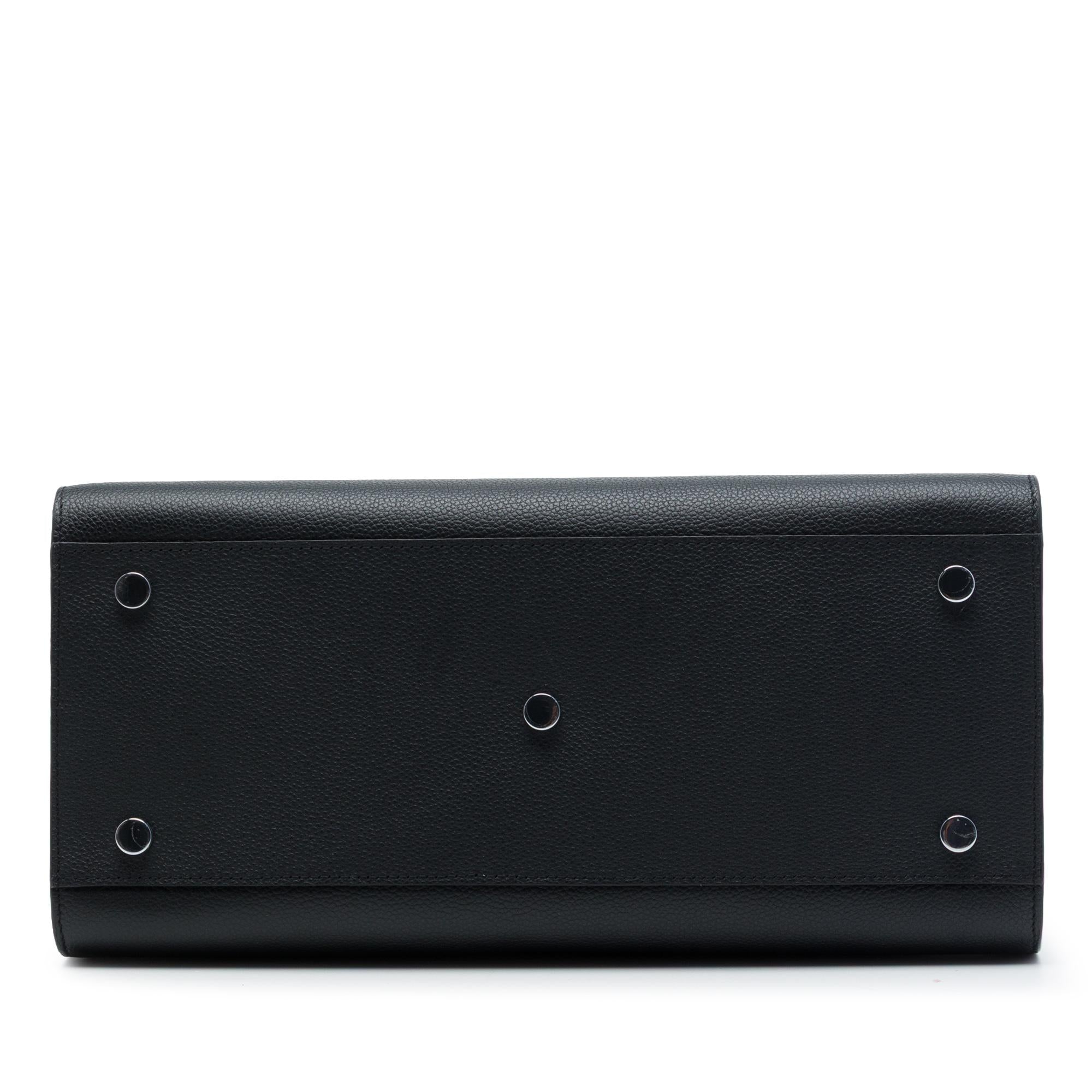 Saint Laurent Medium Grained Calfskin Sac De Jour Satchel