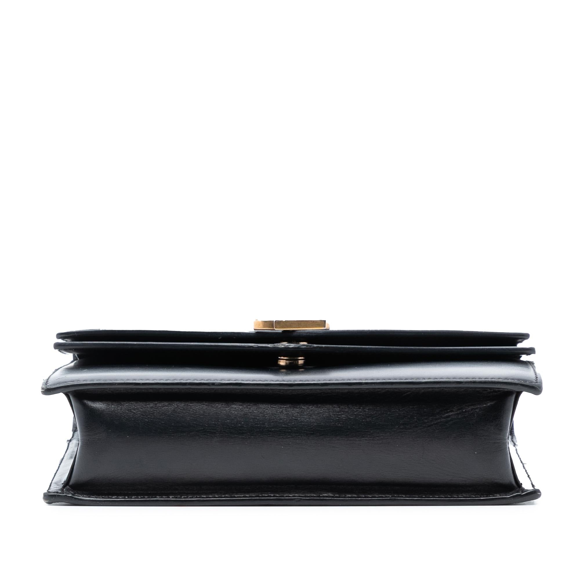 Saint Laurent Medium Leather Monogram Sulpice Crossbody