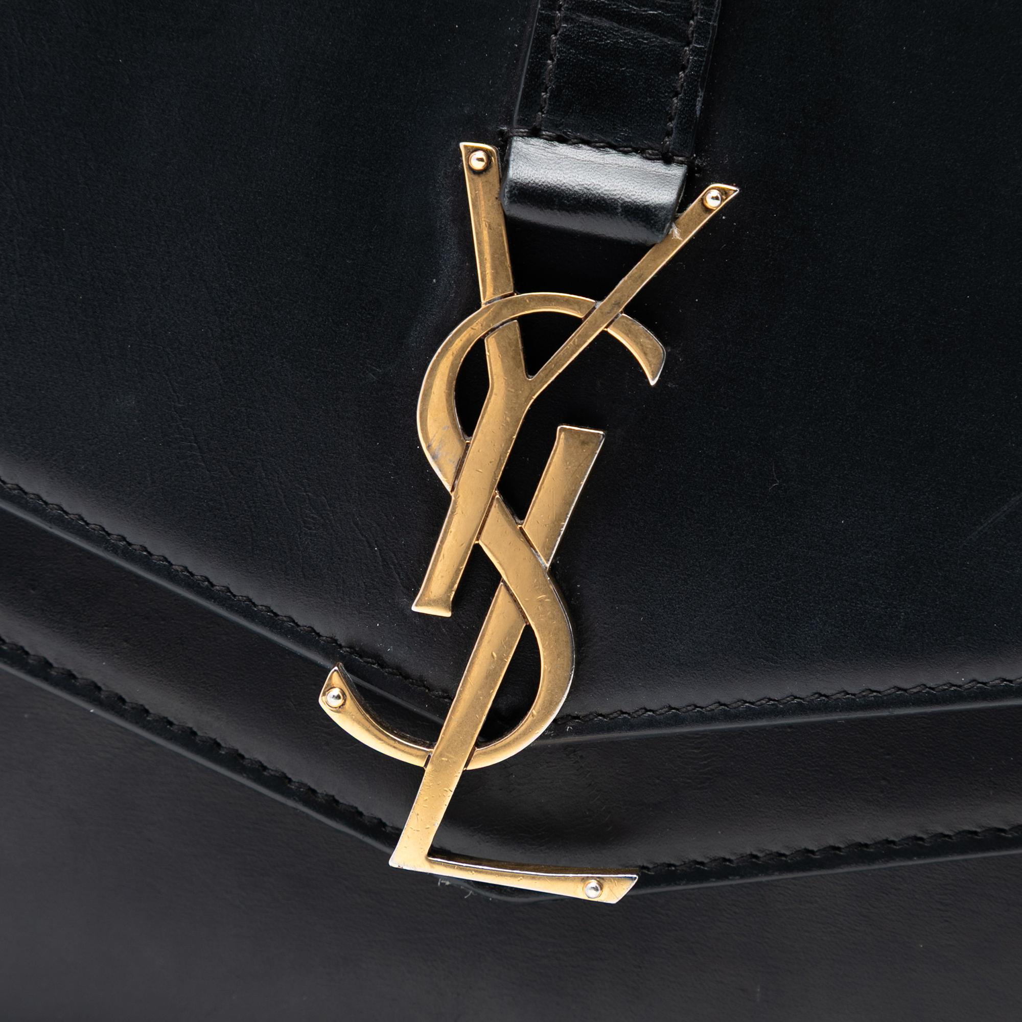 Saint Laurent Medium Leather Monogram Sulpice Crossbody