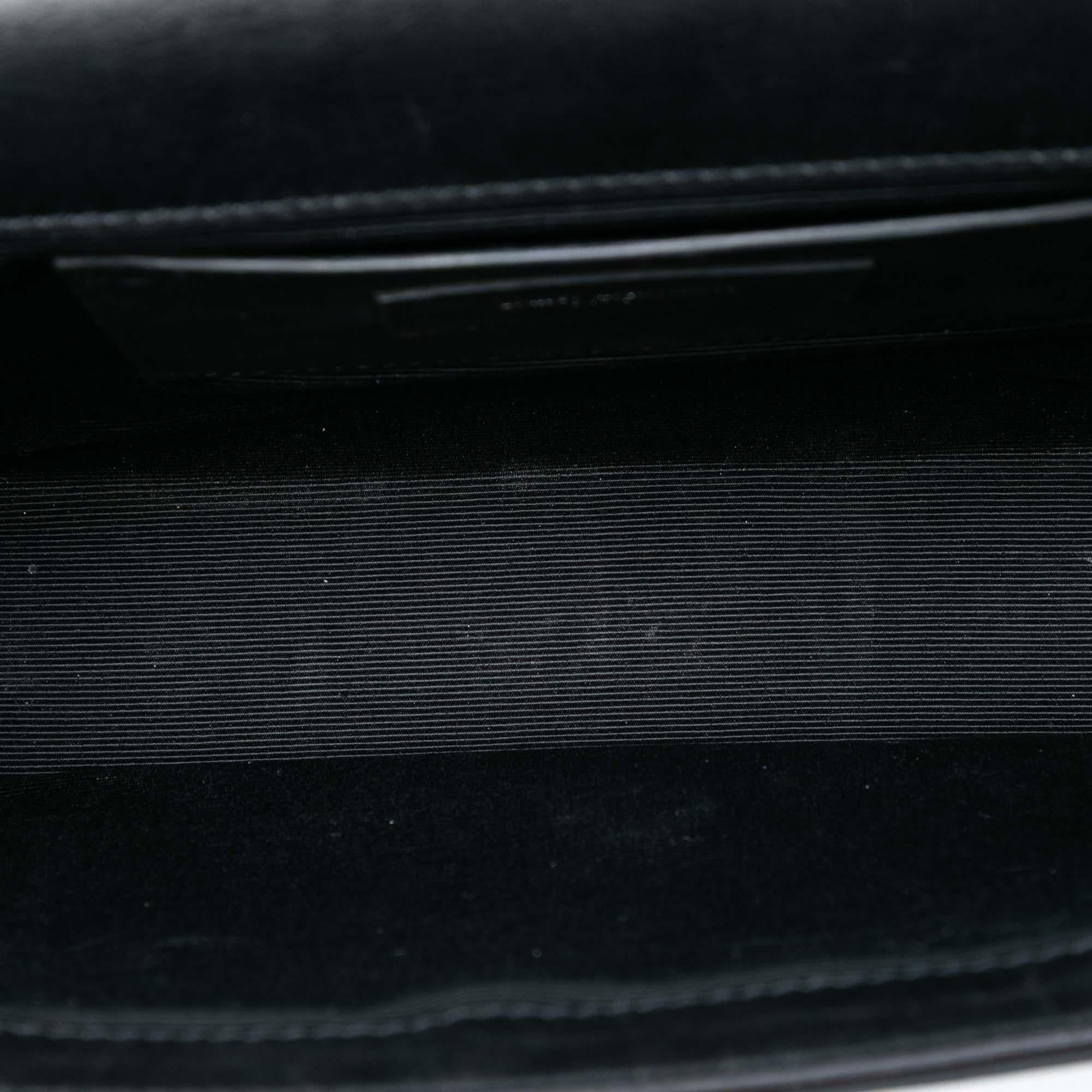 Saint Laurent Medium Leather Studded Monogram Kate Crossbody
