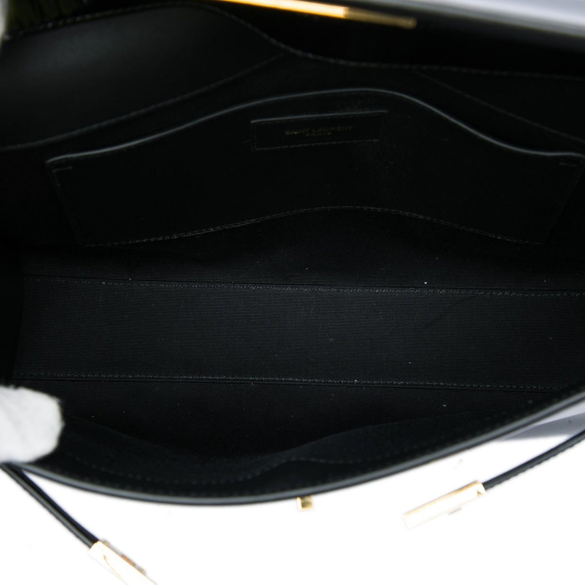 Saint Laurent Medium Patent Manhattan Shoulder Bag