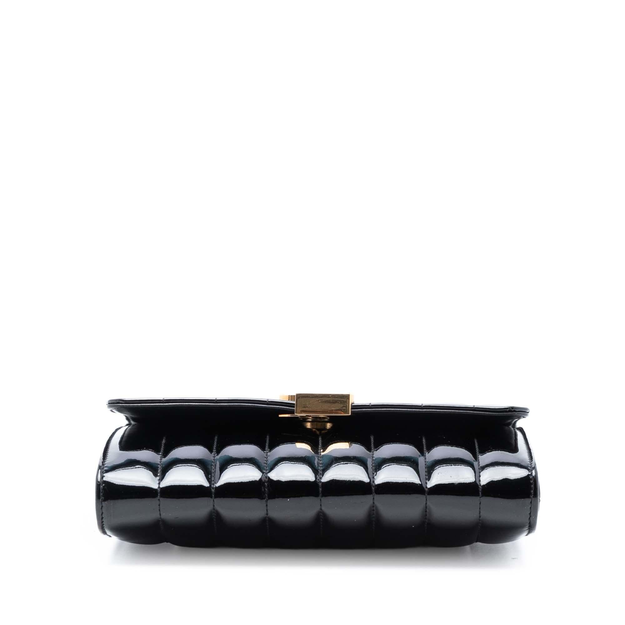 Saint Laurent Medium Patent Vicky Crossbody