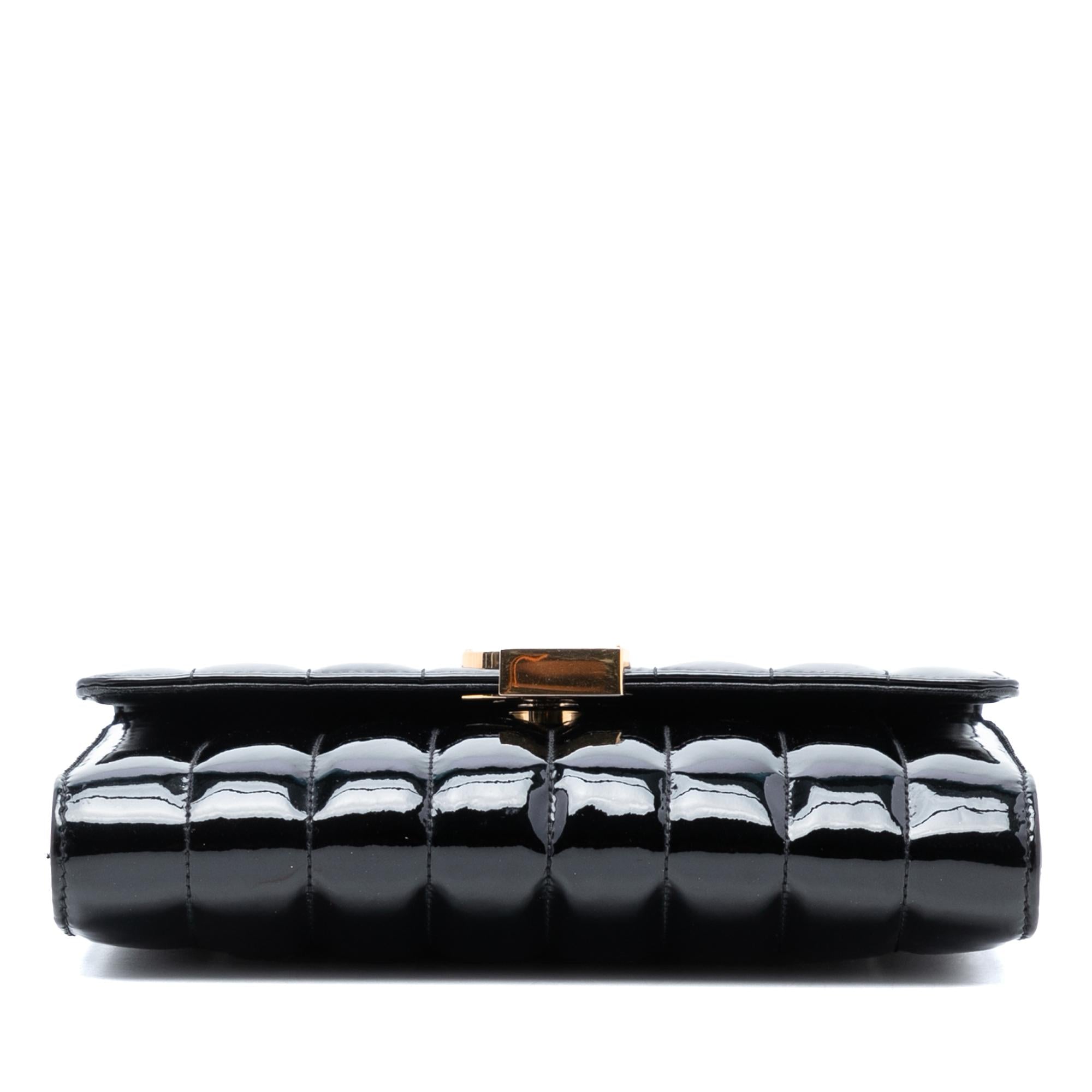 Saint Laurent Medium Patent Vicky Crossbody