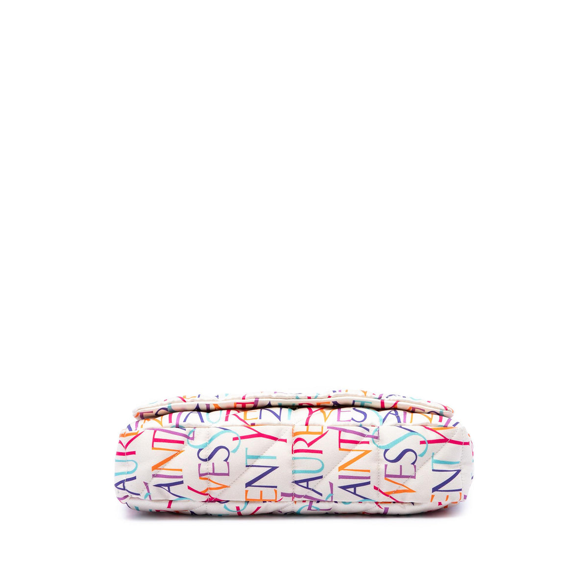 Saint Laurent Medium Silk Carre Rive Gauche Print Patchwork Jamie Shoulder Bag