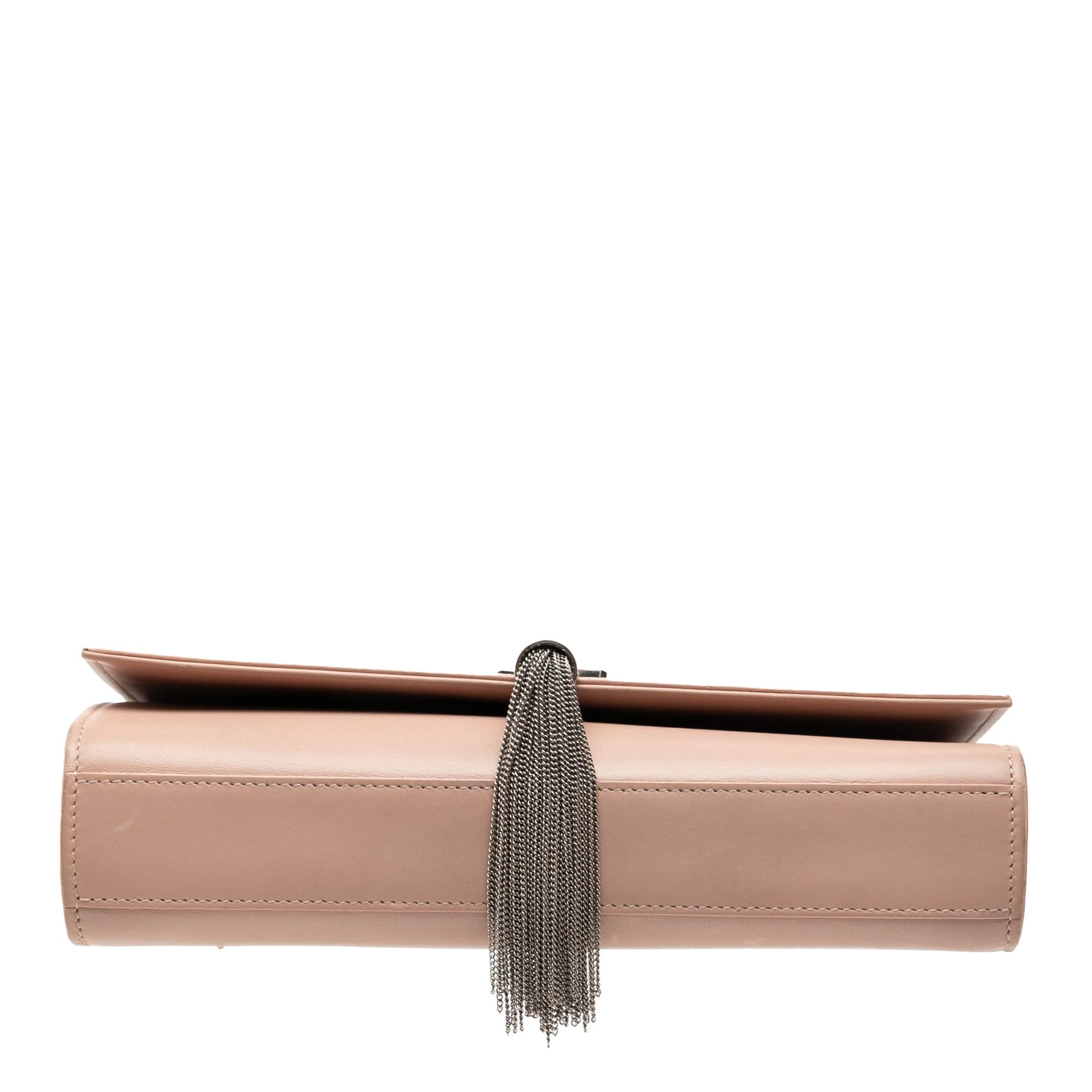Saint Laurent Medium Smooth Calfskin Classic Monogram Kate Tassel Crossbody
