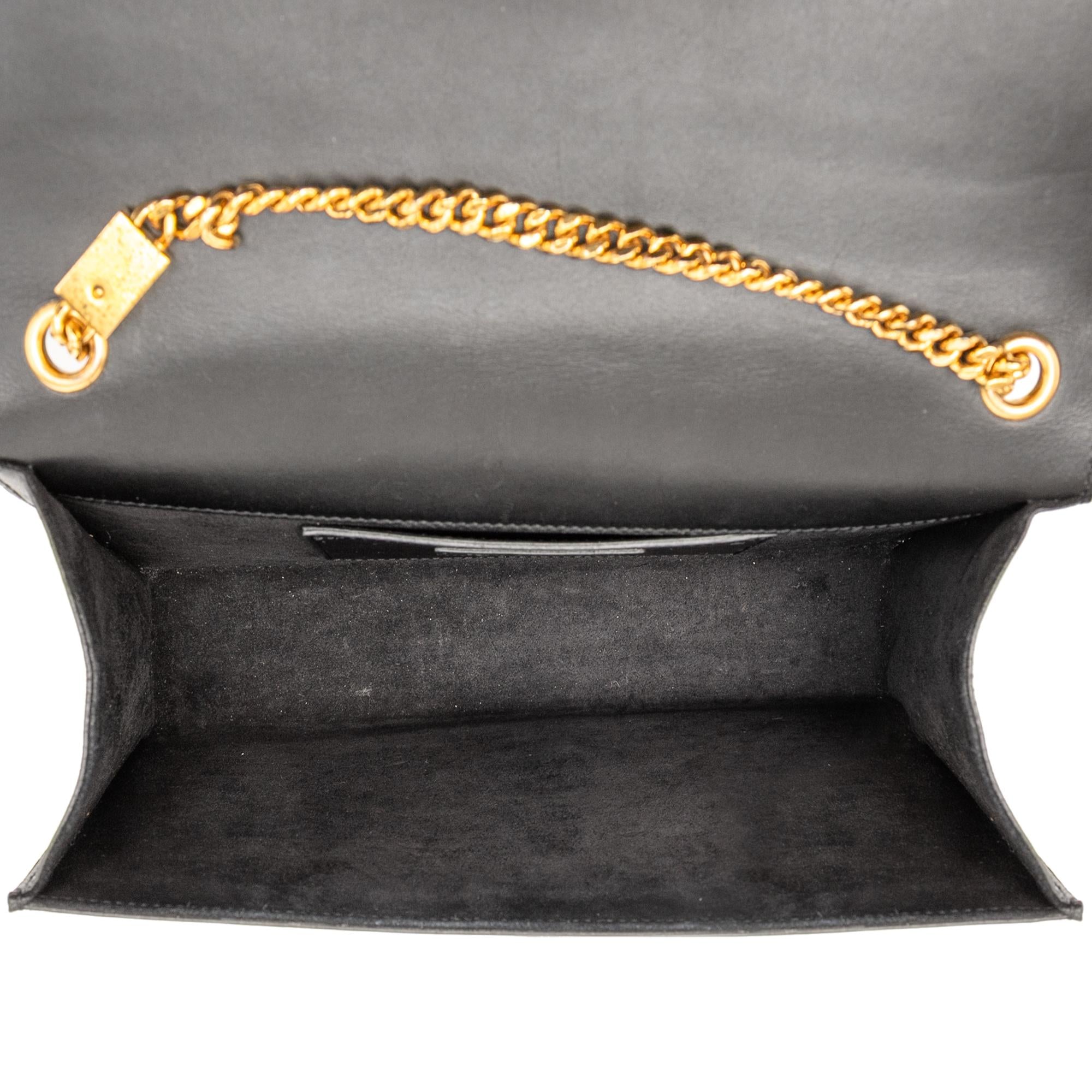Saint Laurent Medium Smooth Calfskin Classic Monogram Kate Tassel Crossbody
