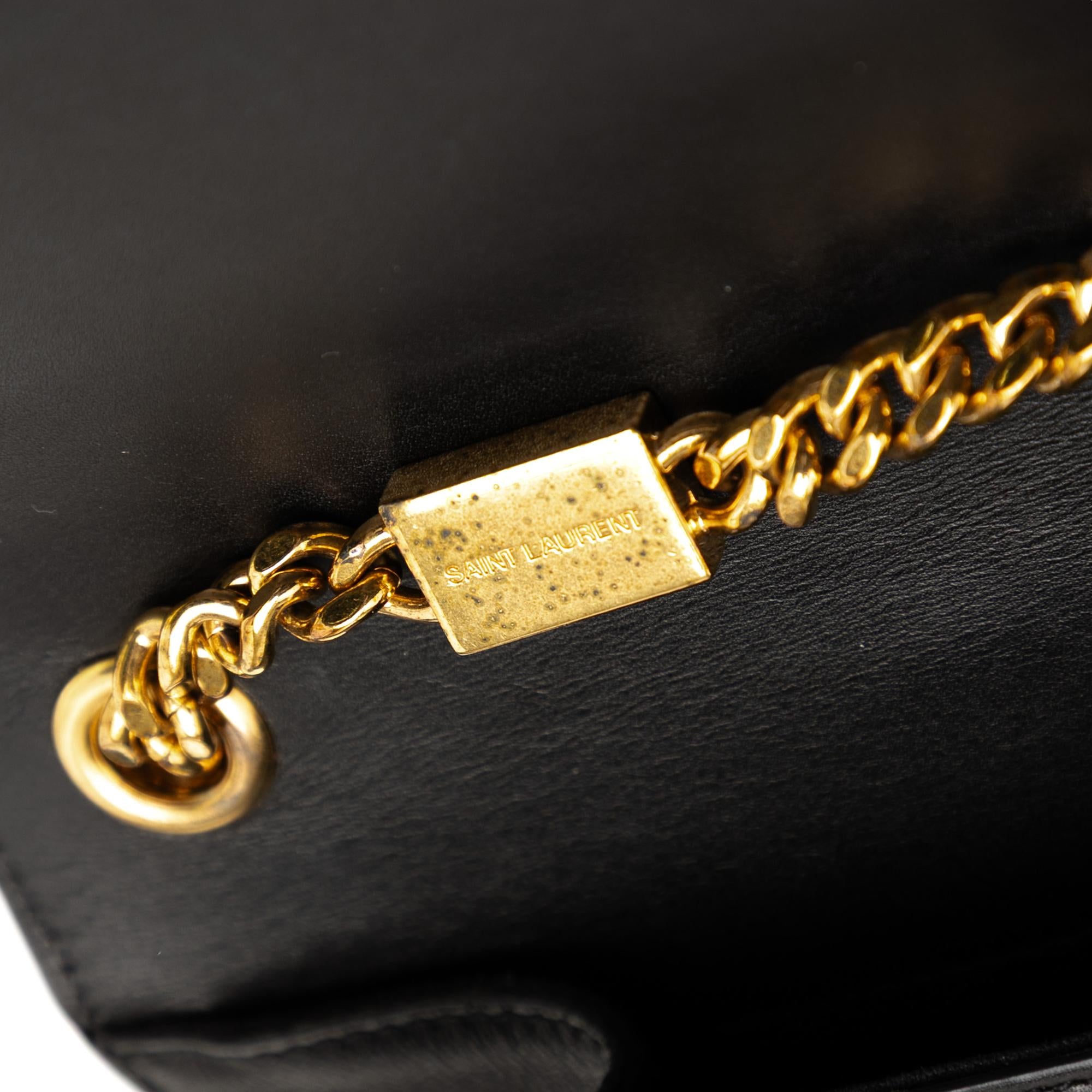 Saint Laurent Medium Smooth Calfskin Classic Monogram Kate Tassel Crossbody
