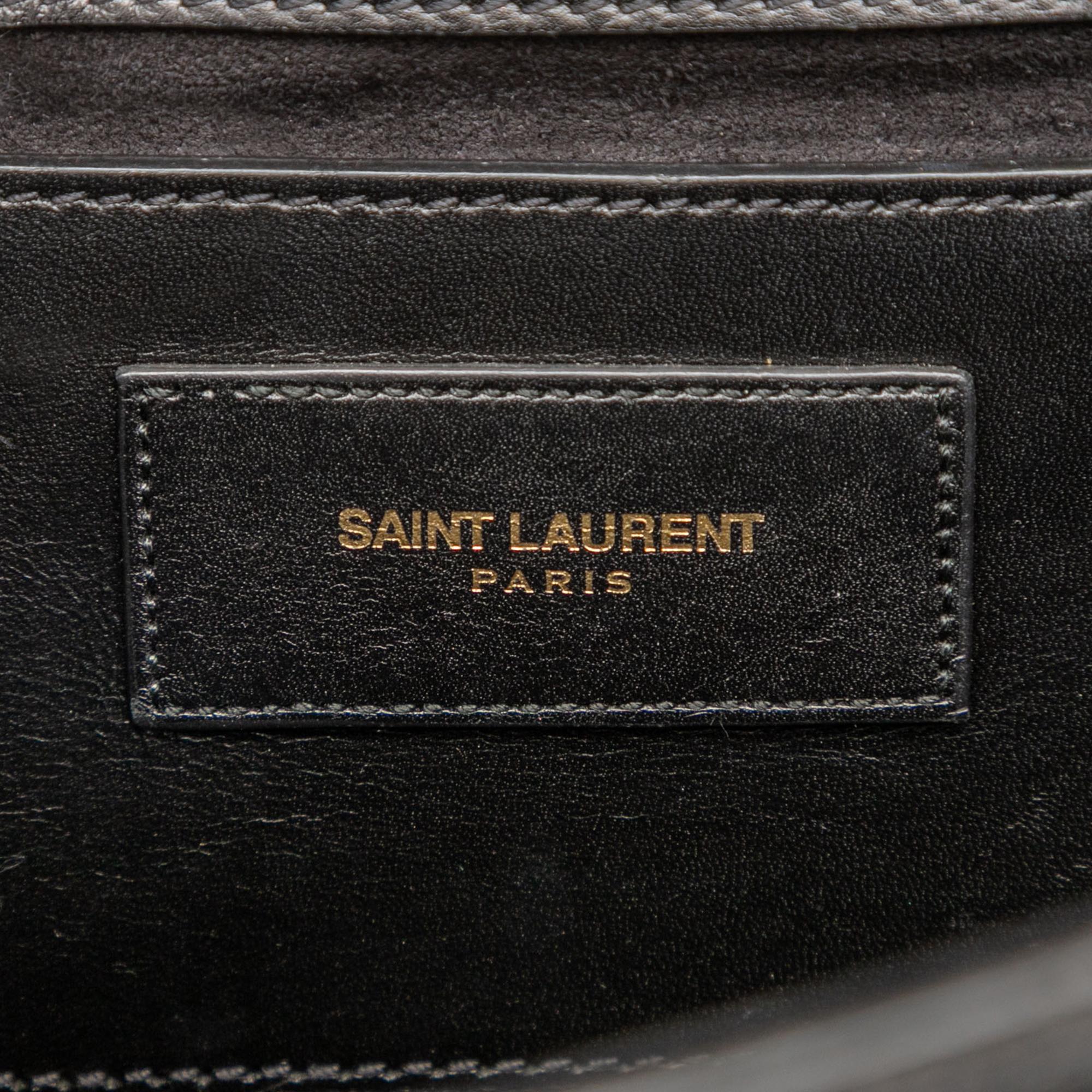 Saint Laurent Medium Smooth Calfskin Classic Monogram Kate Tassel Crossbody