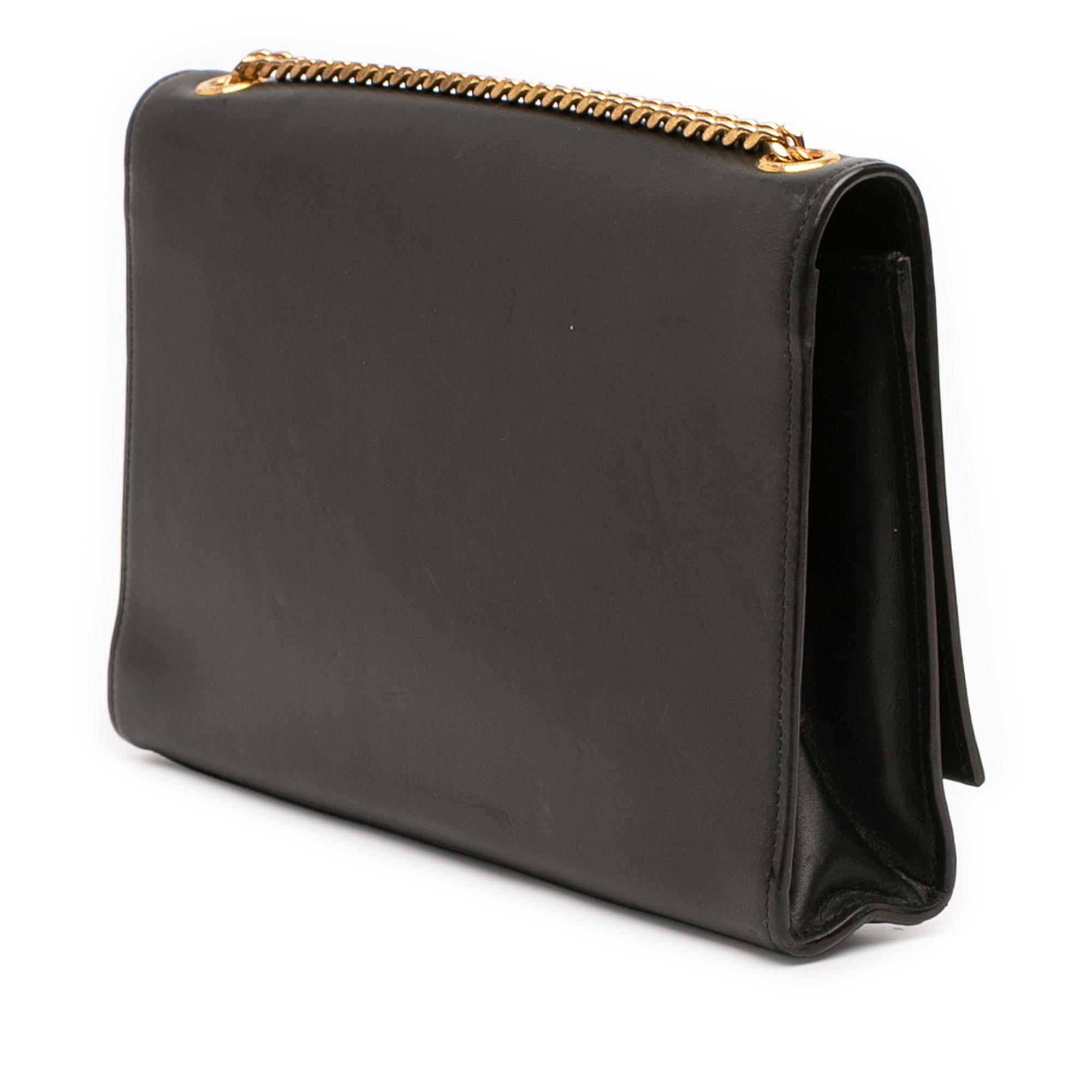 Saint Laurent Medium Smooth Calfskin Classic Monogram Kate Tassel Crossbody