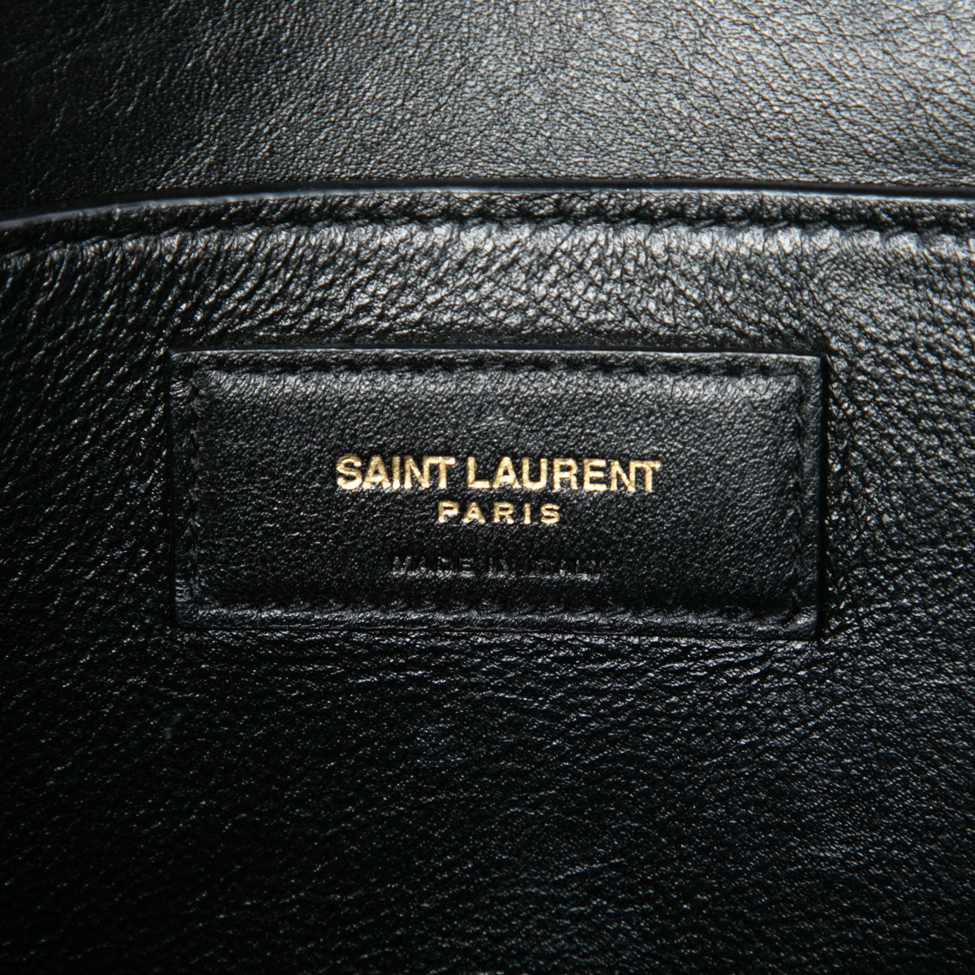 Saint Laurent Medium Smooth Calfskin Manhattan Shoulder Bag