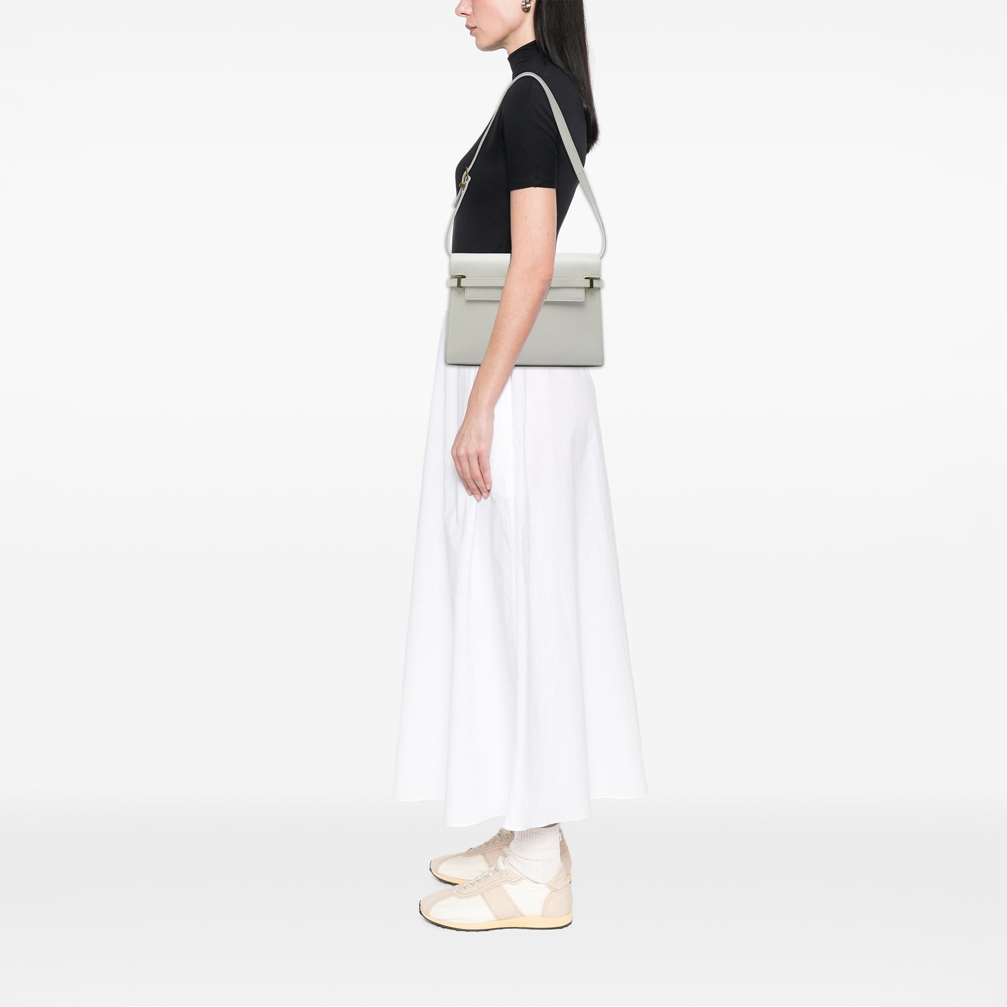 Saint Laurent Medium Smooth Calfskin Manhattan Shoulder Bag